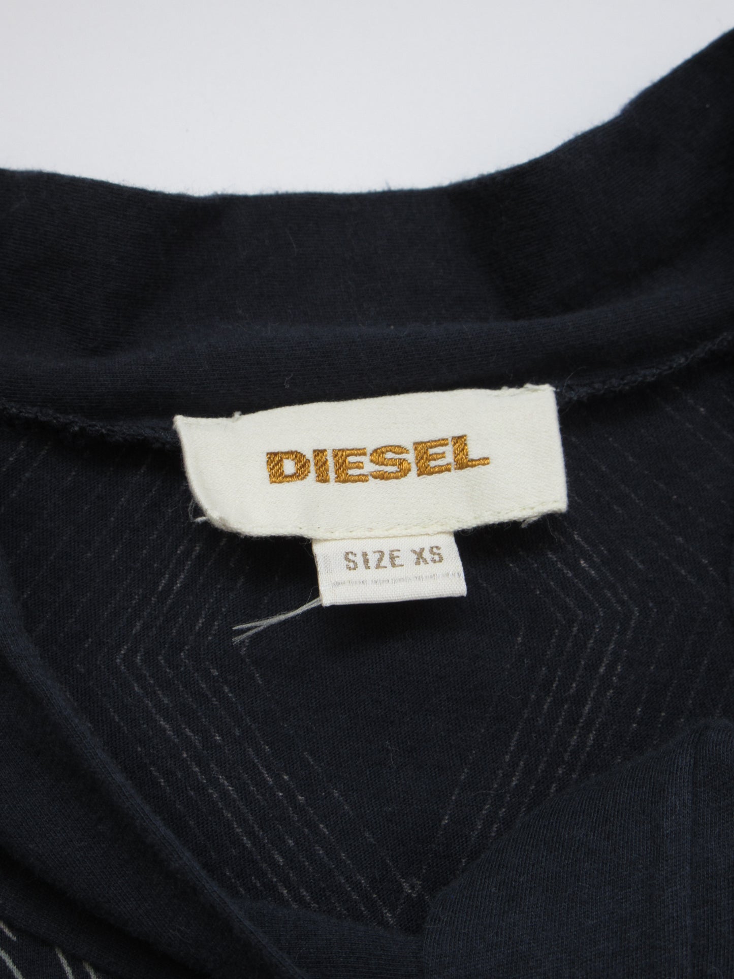 【used】DIESEL sleeveless top with tie