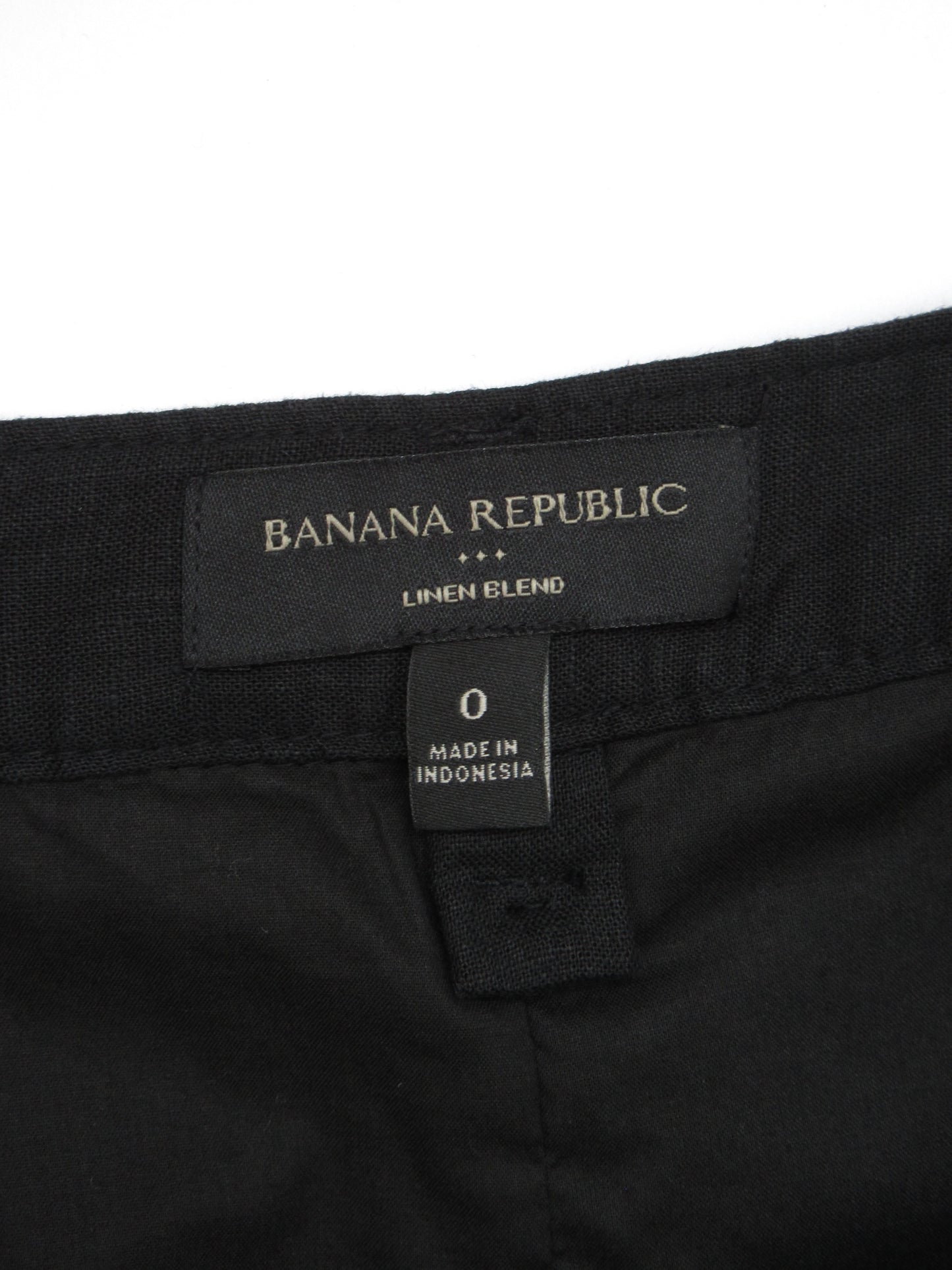 BANANA REPUBLIC linen straight skirt