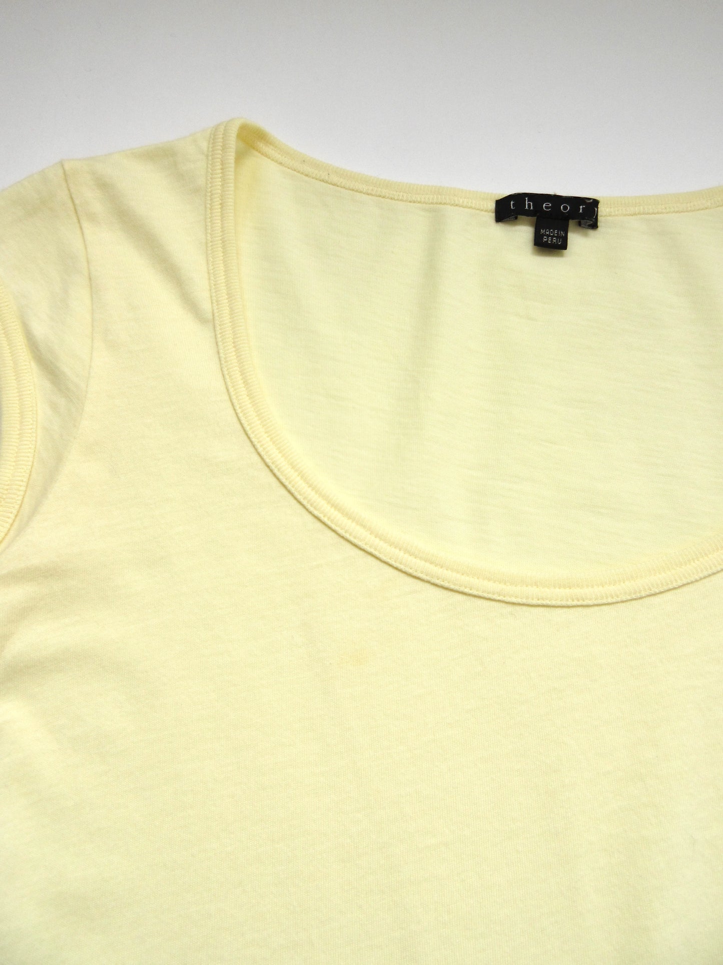 theory cap sleeve top