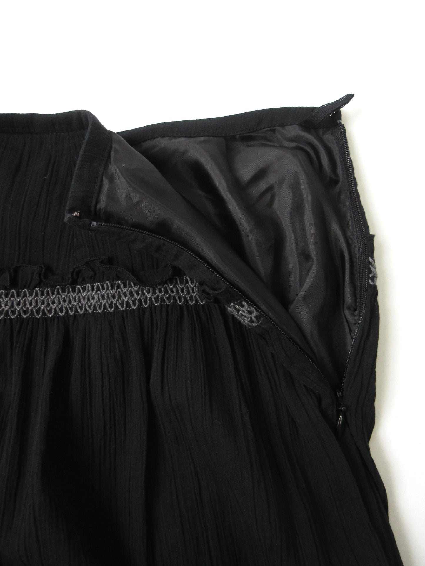 ethnic wrinkle skirt
