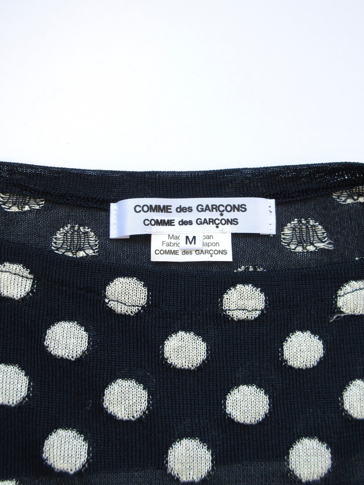COMME des GARÇONS summer knit top
