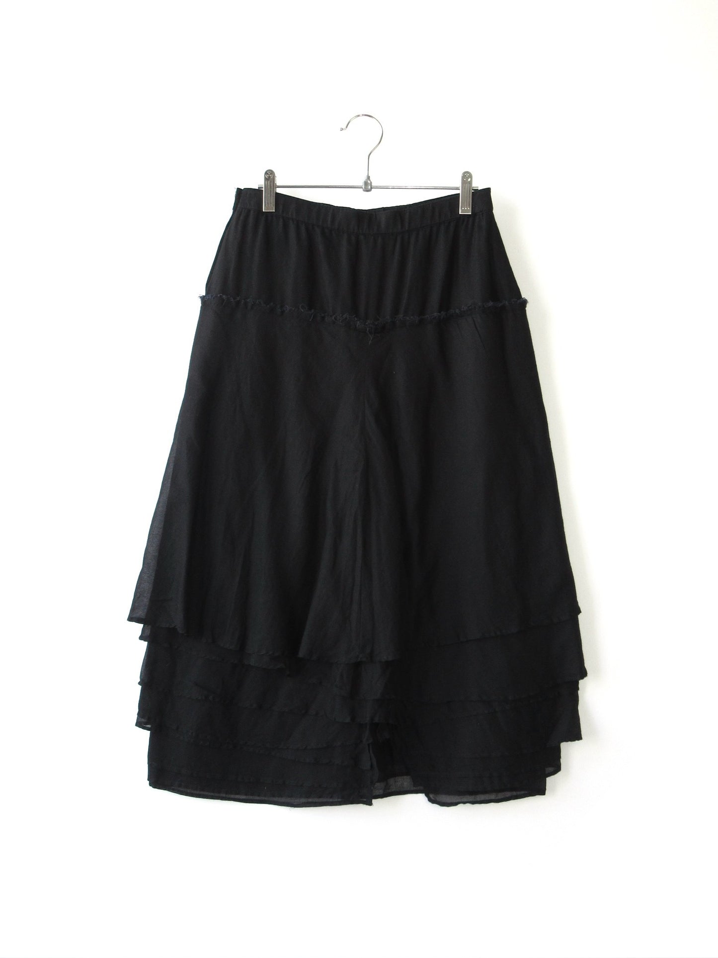 tiered design long skirt