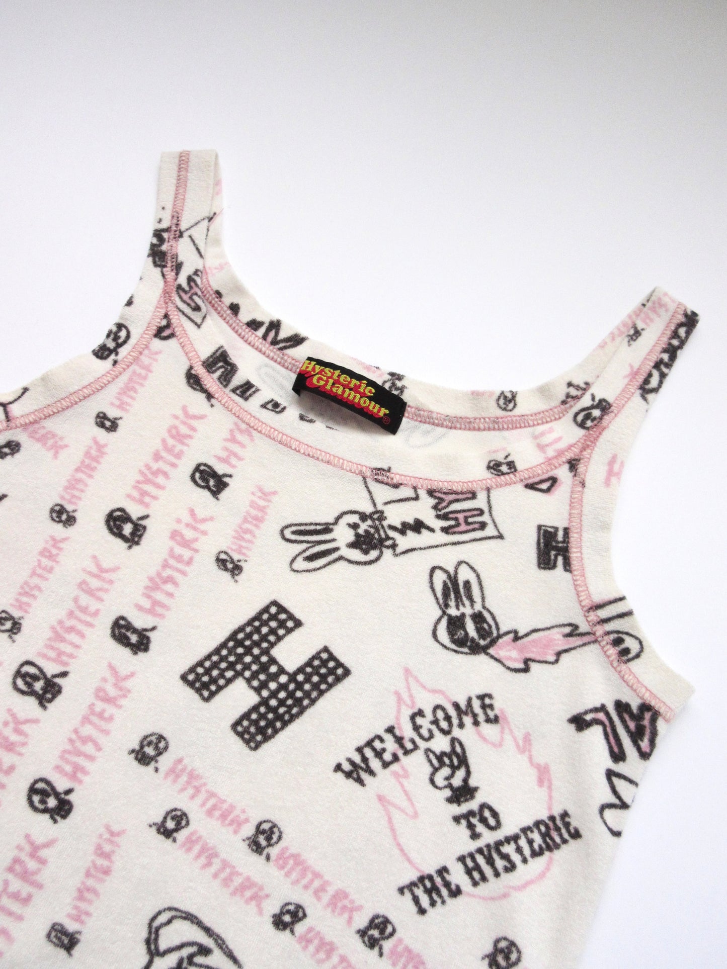 Hysteric Glamour graphics tank top