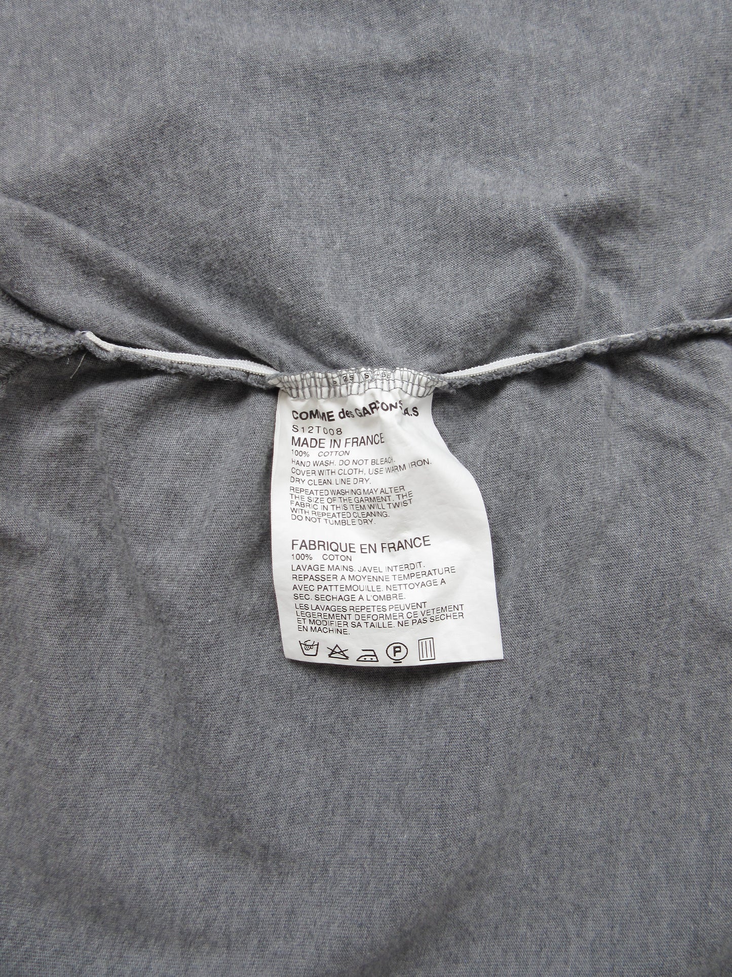 COMME des GARÇONS gather sleeveless top