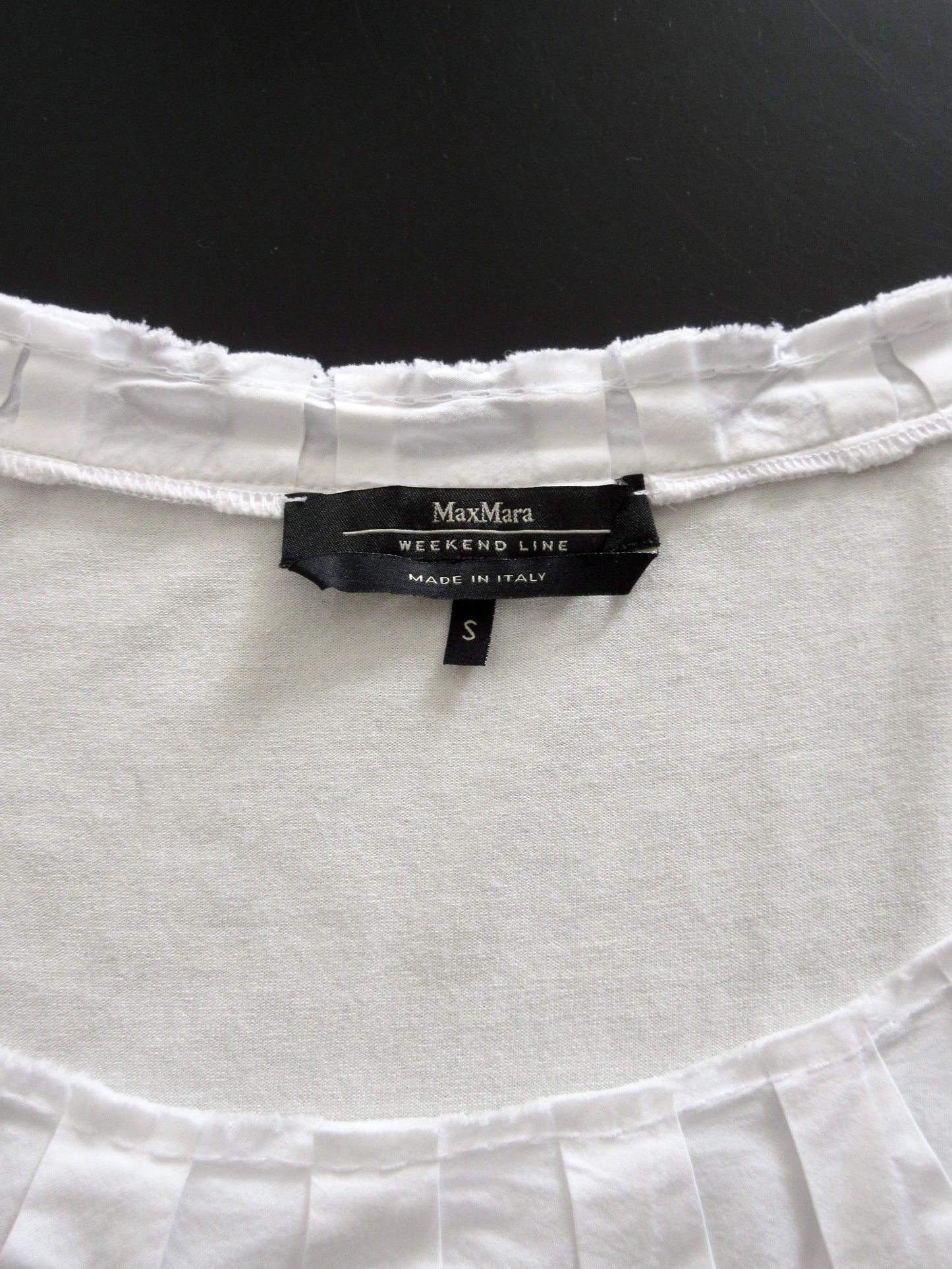 【used】maxmara detailed t-shirt