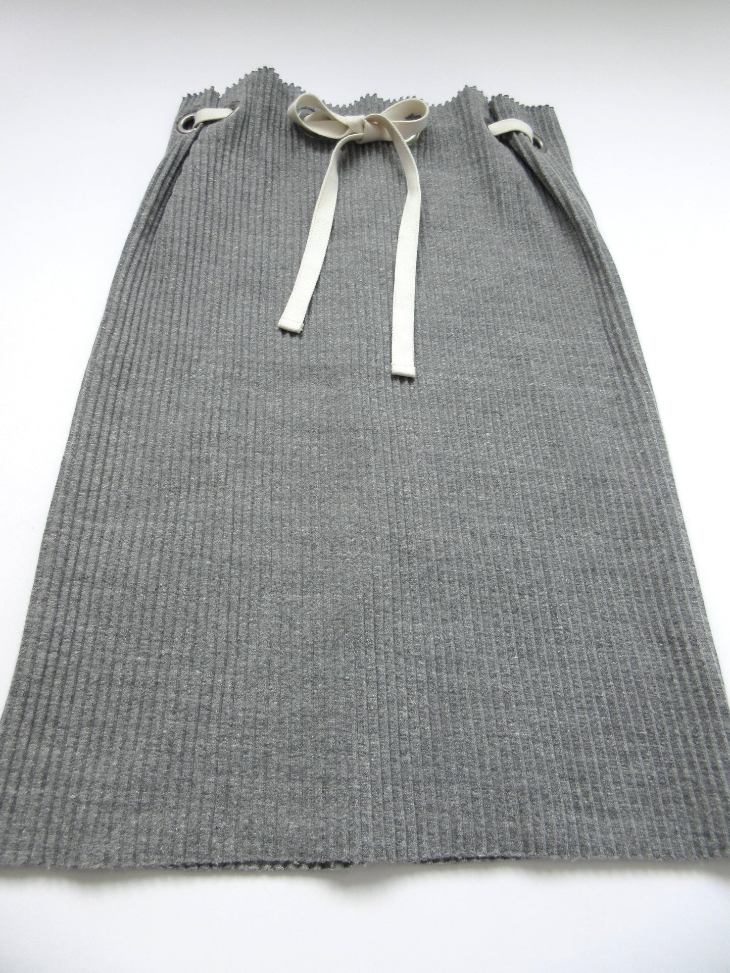 eyelet rib skirt
