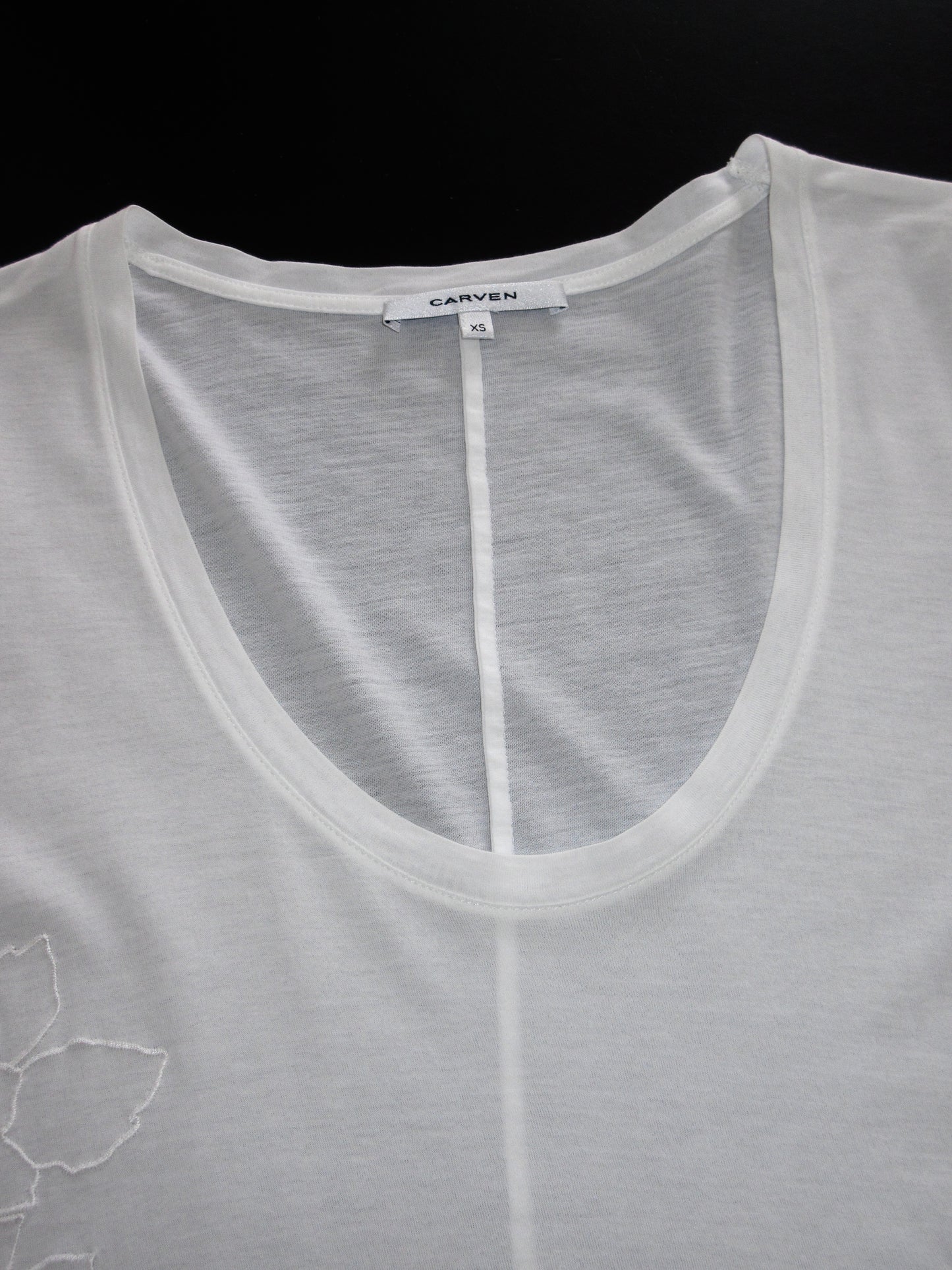 CARVEN flower design t-shirt