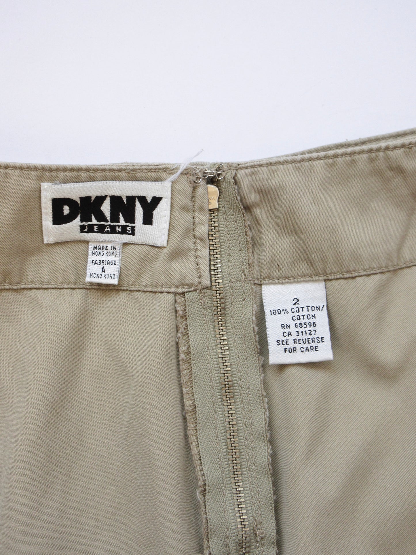 DKNY cargo long skirt