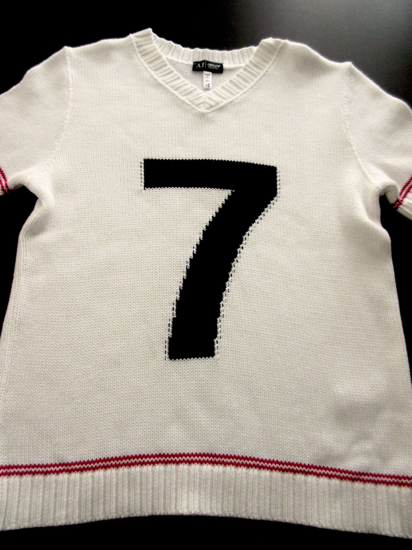 ARMANI JEANS number7 cotton knit
