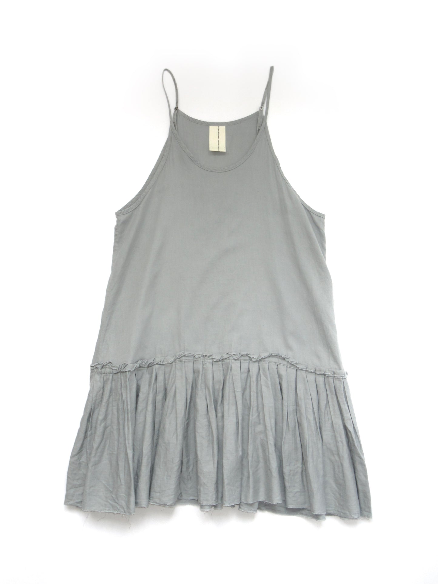 【used】blue gray camisole dress