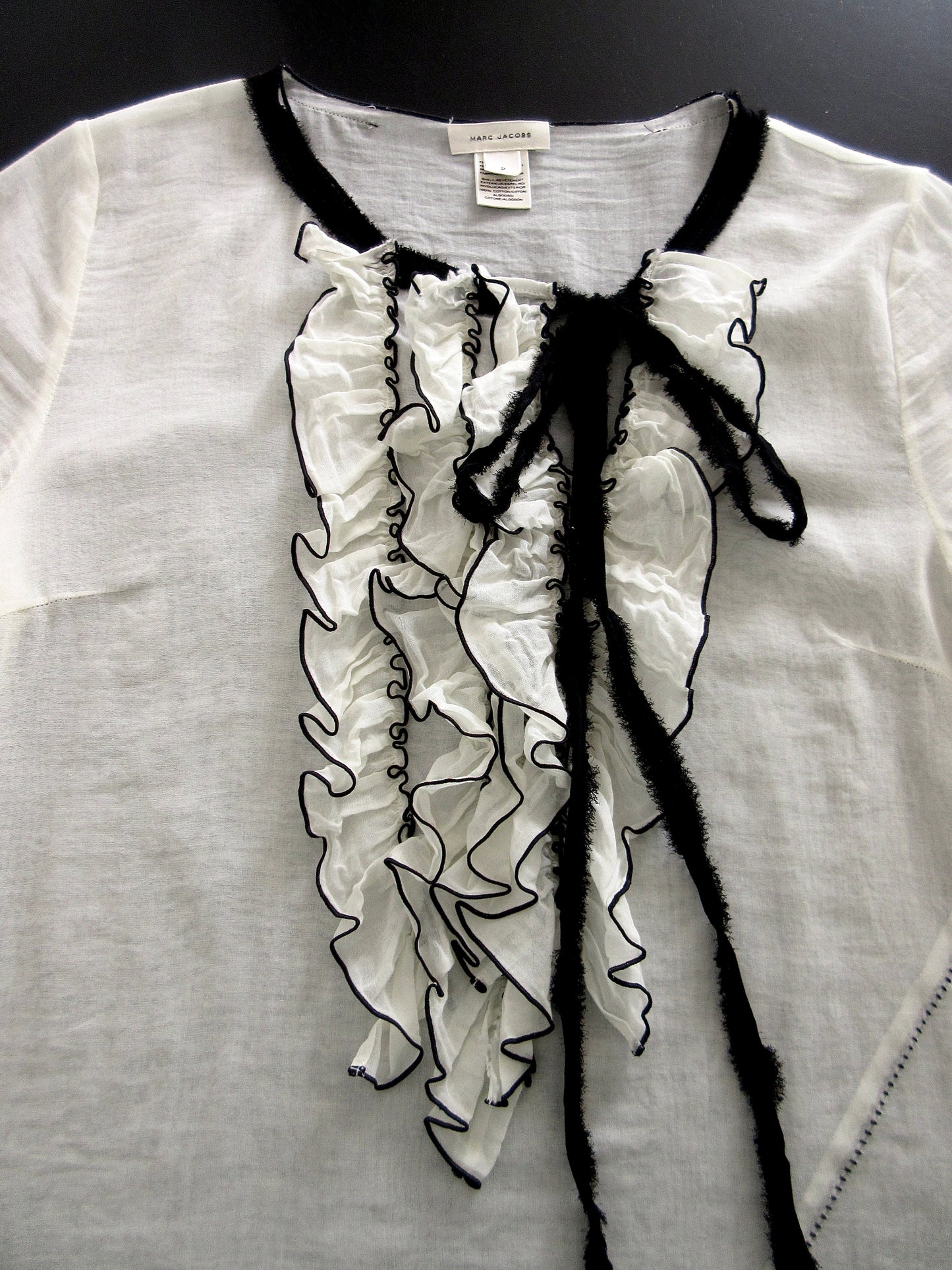 MARC JACOBS ruffle blouse