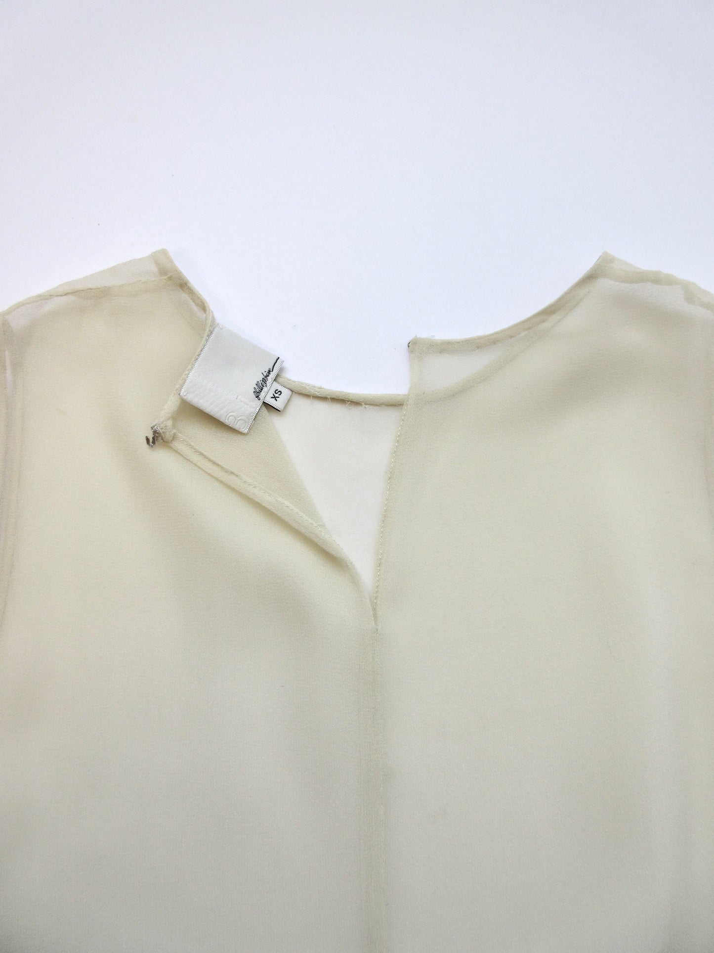 【used】3.1 Phillip Lim silk frill tunic