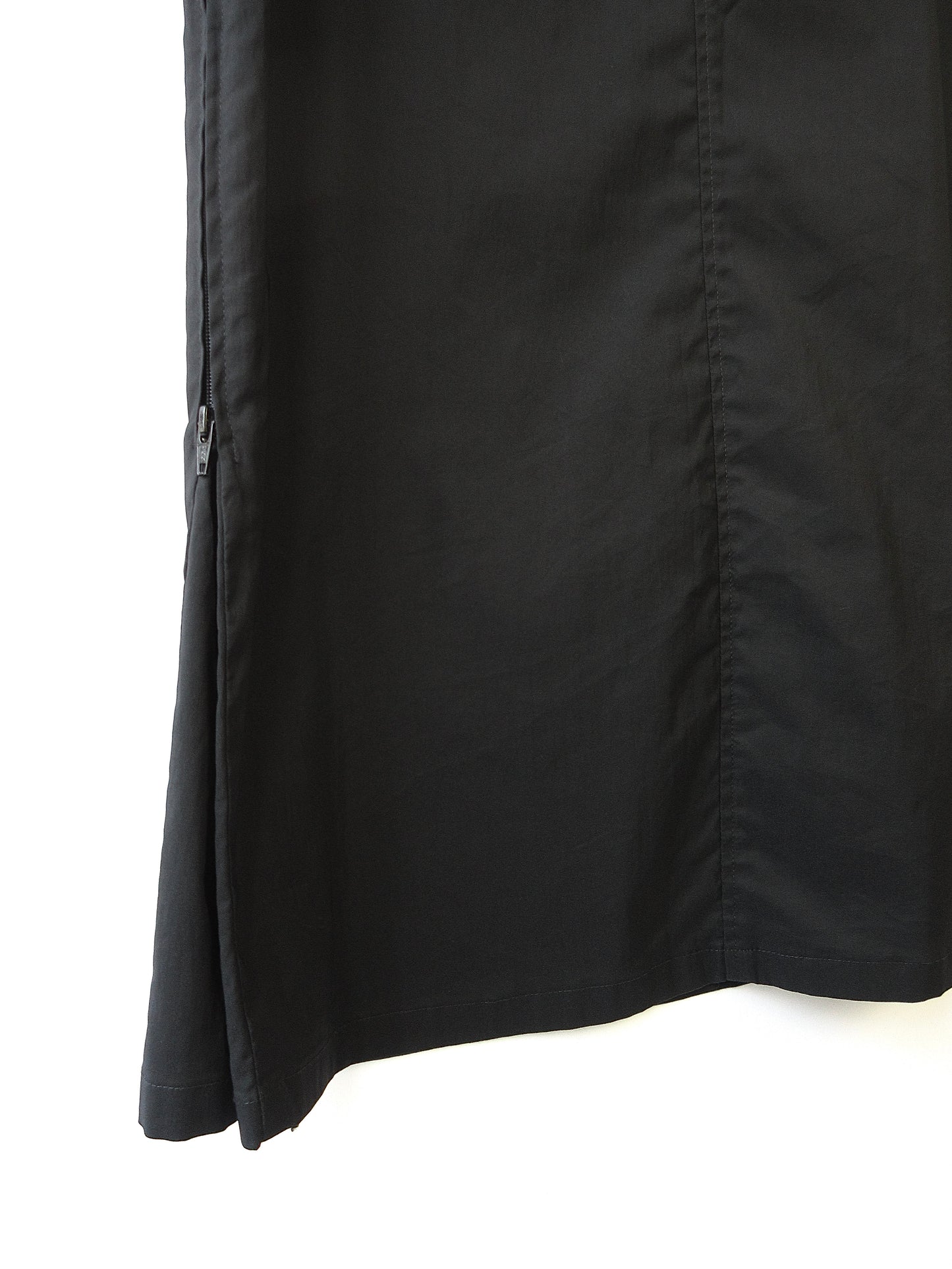 zipper design long skirt