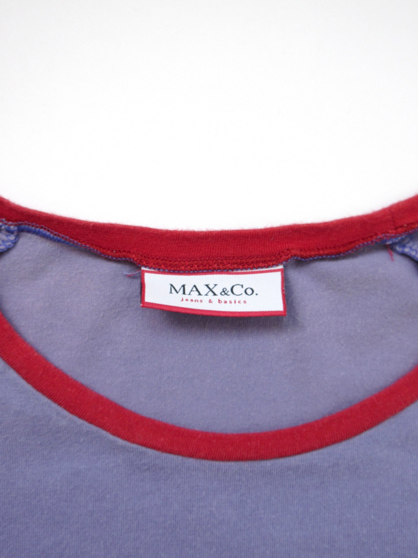 【used】MAX&Co. purple raglan t-shirt