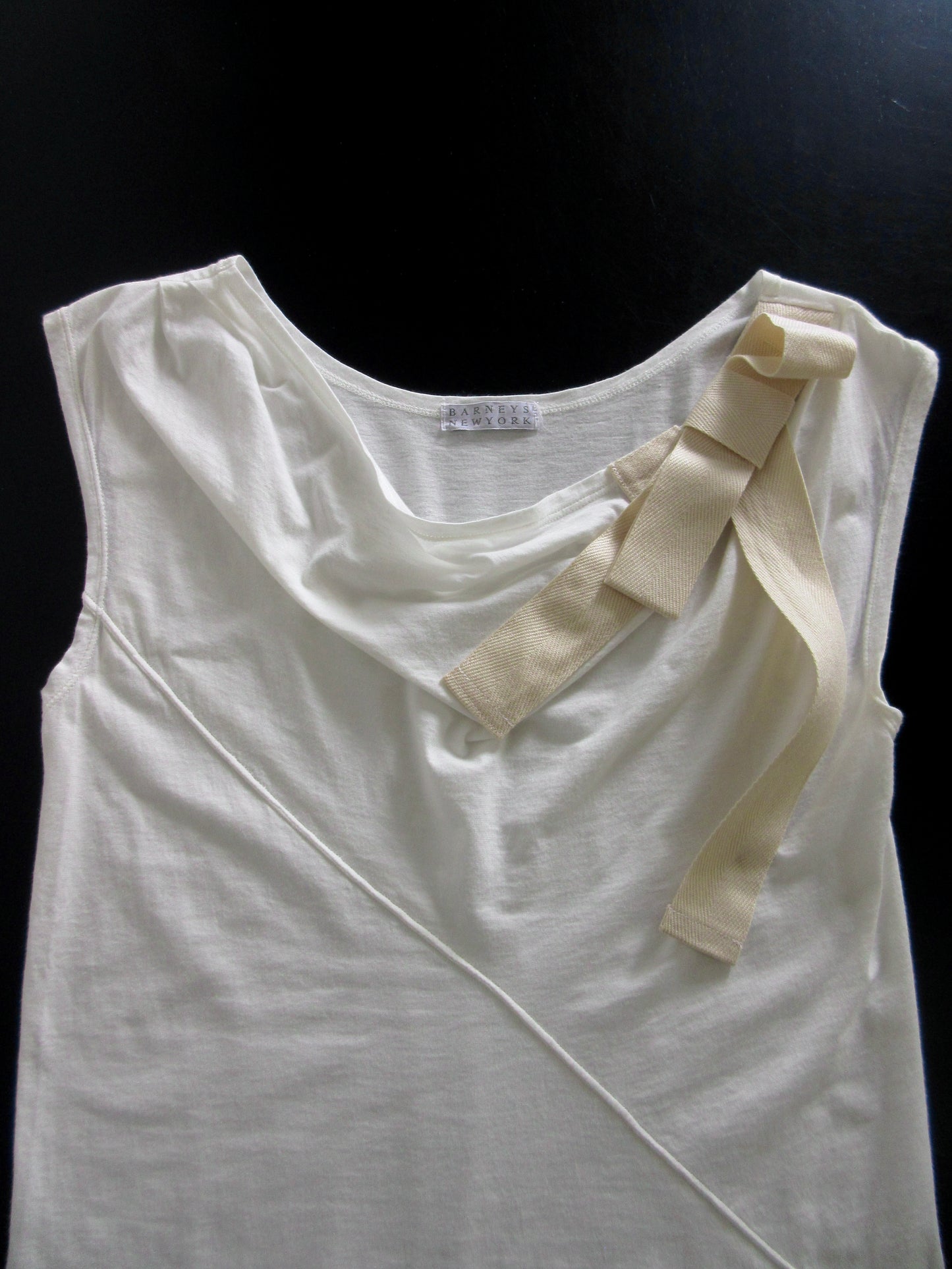 ribbon sleeveless top