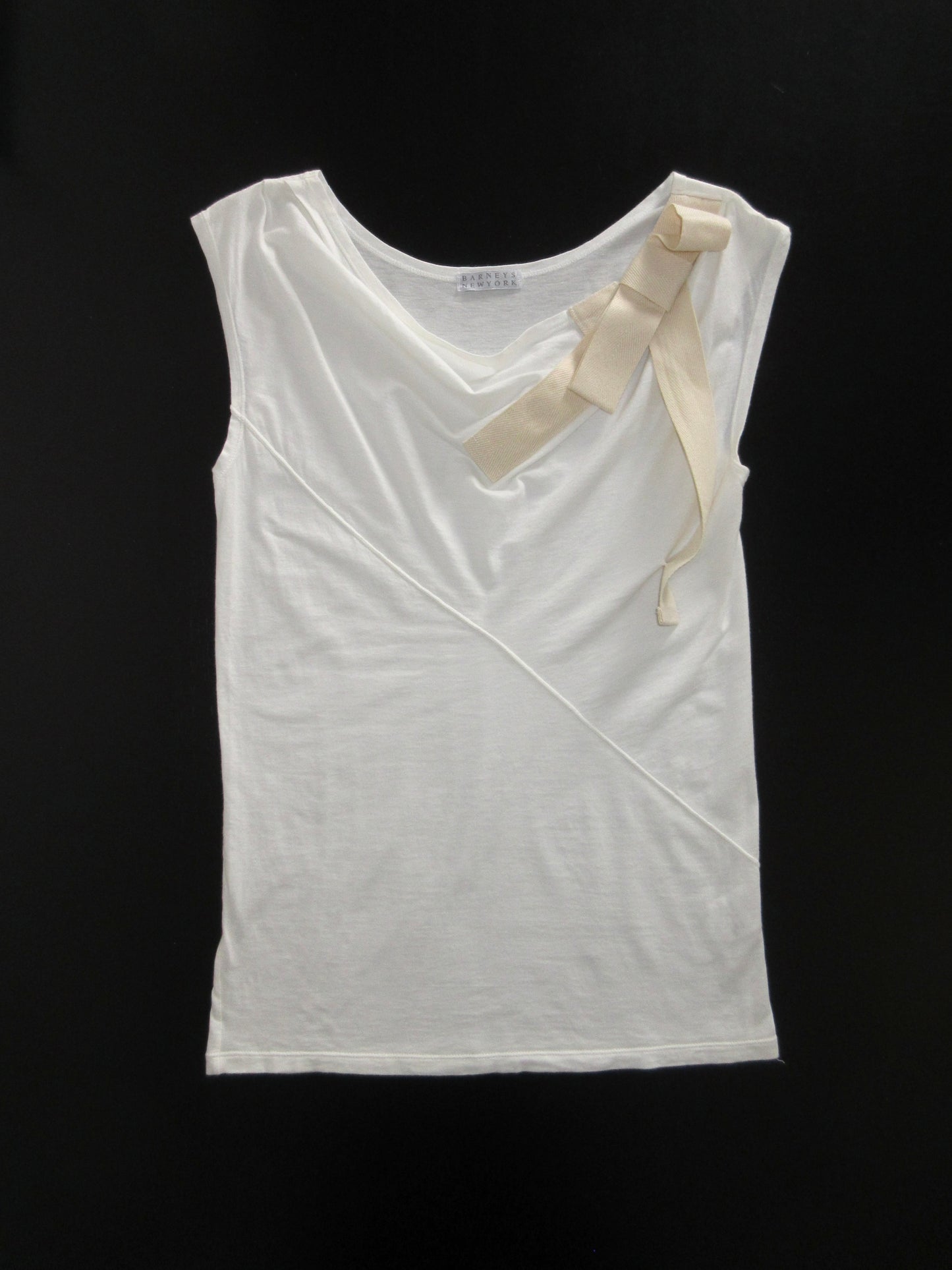 ribbon sleeveless top