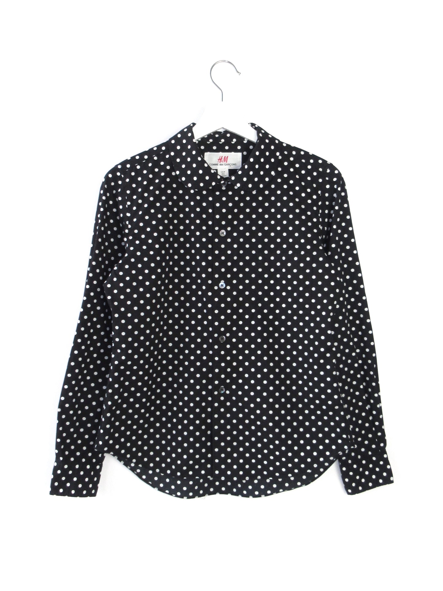 H&M COMME des GARÇONS dot blouse