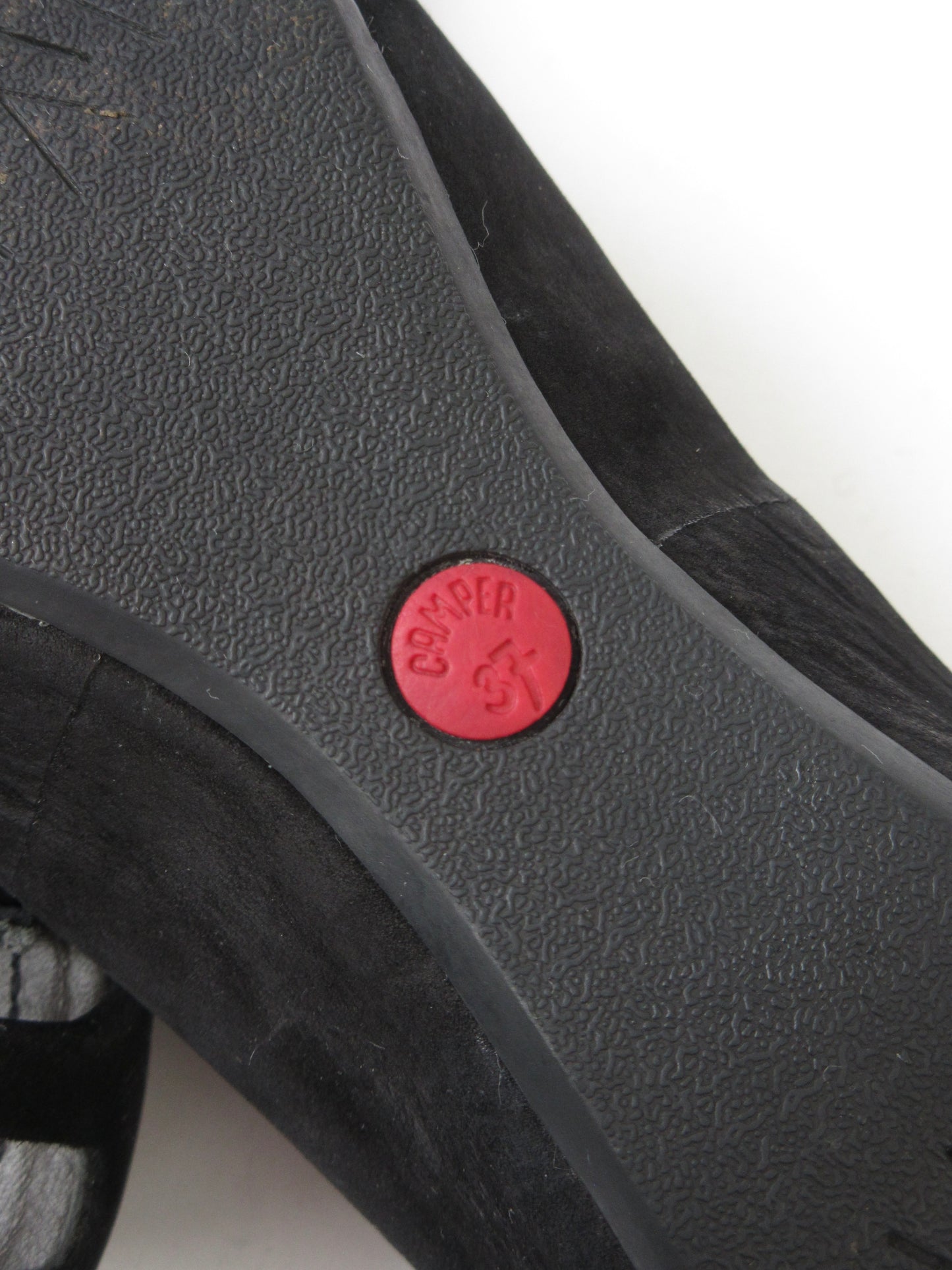 CAMPER strap platform shoes
