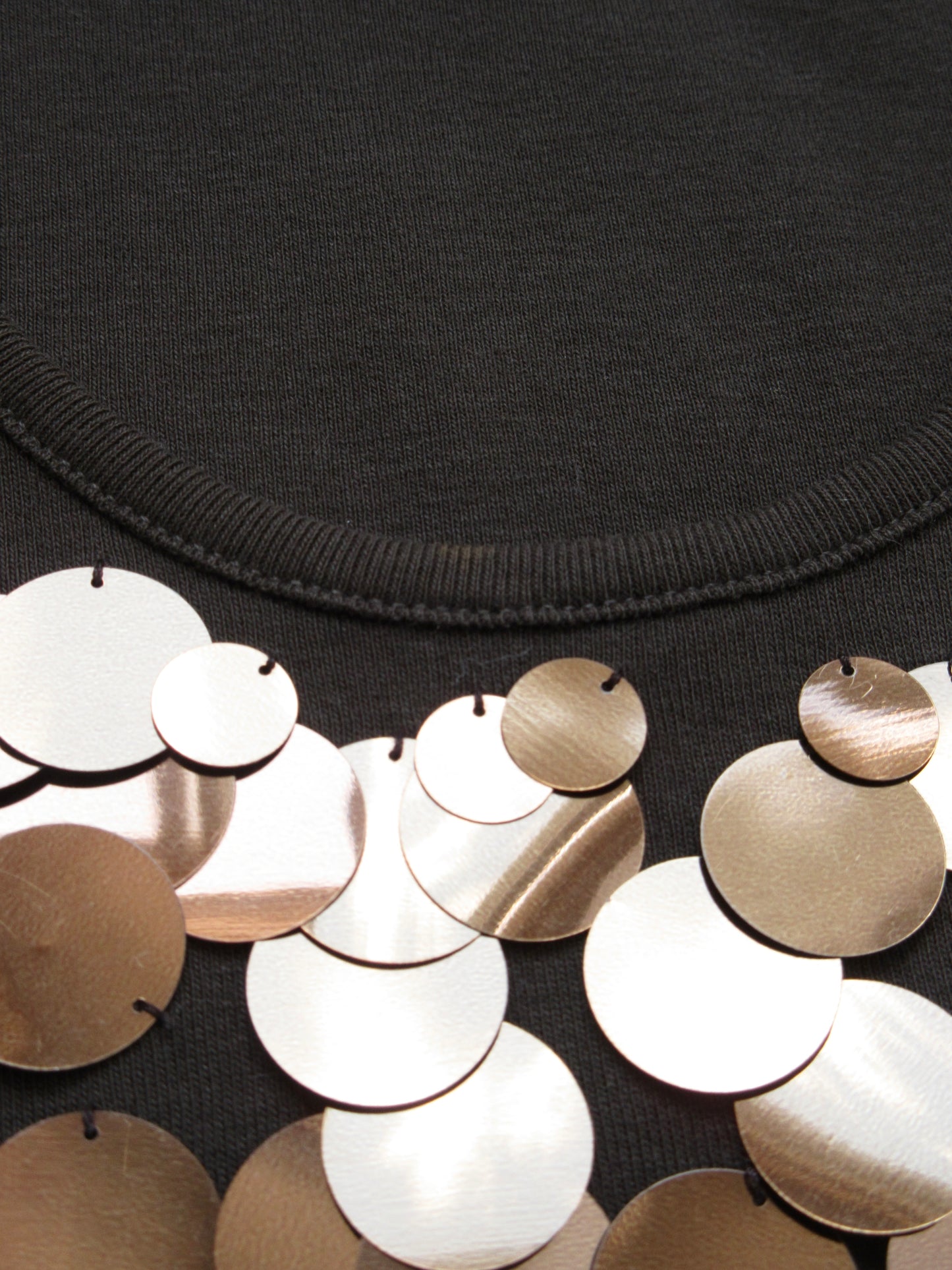 spangle brown tank top