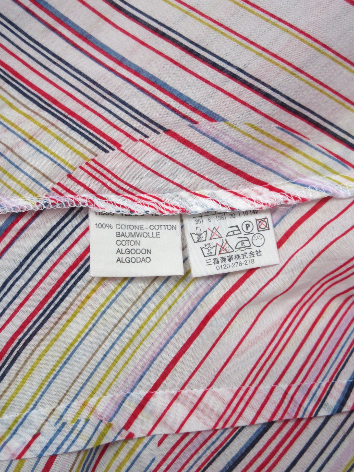 MARELLA colorful short sleeve blouse