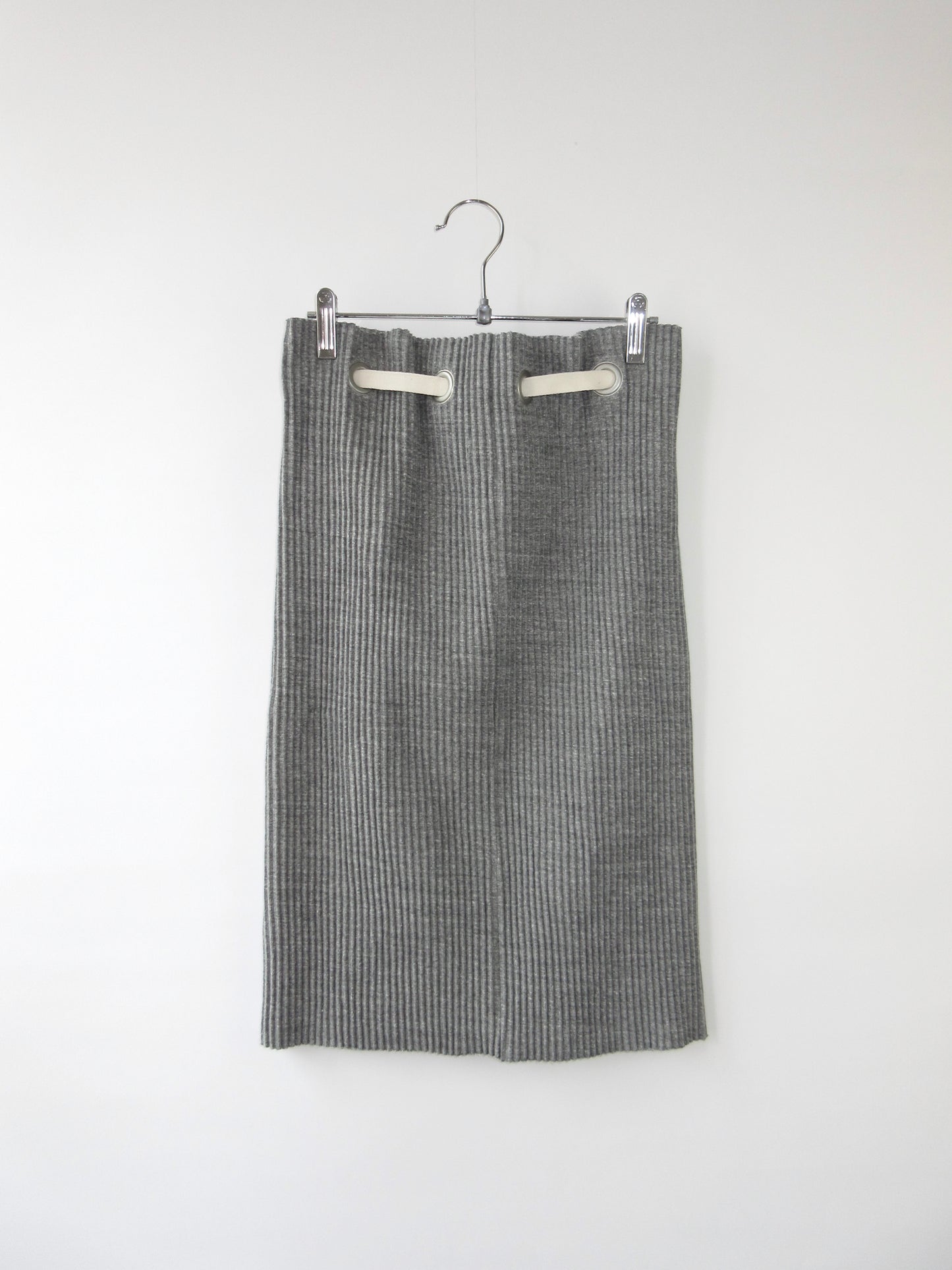 eyelet rib skirt