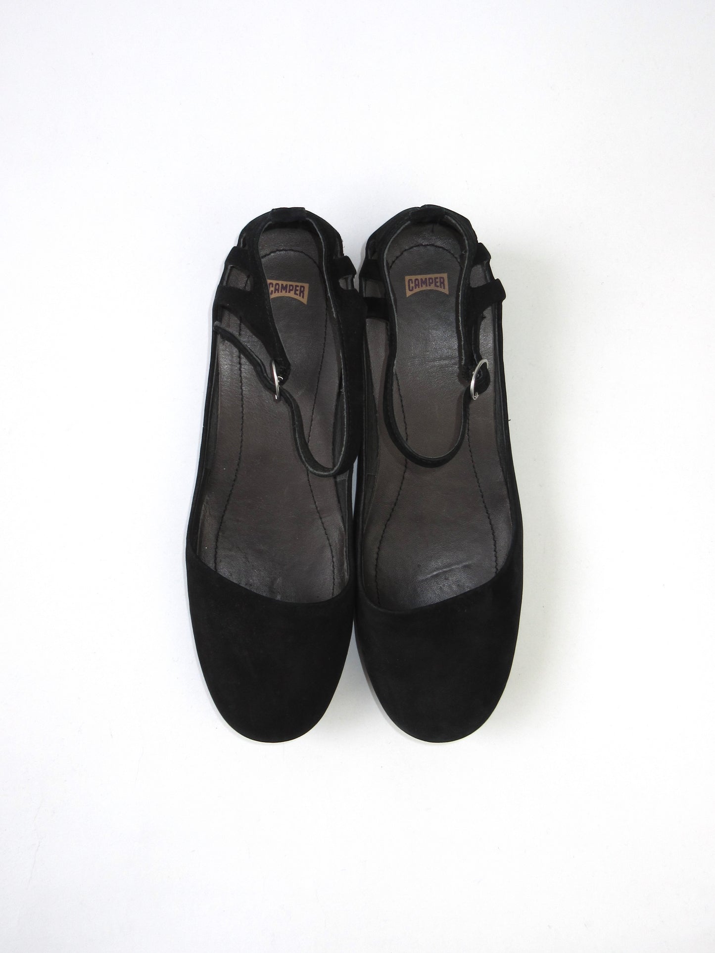 CAMPER strap platform shoes