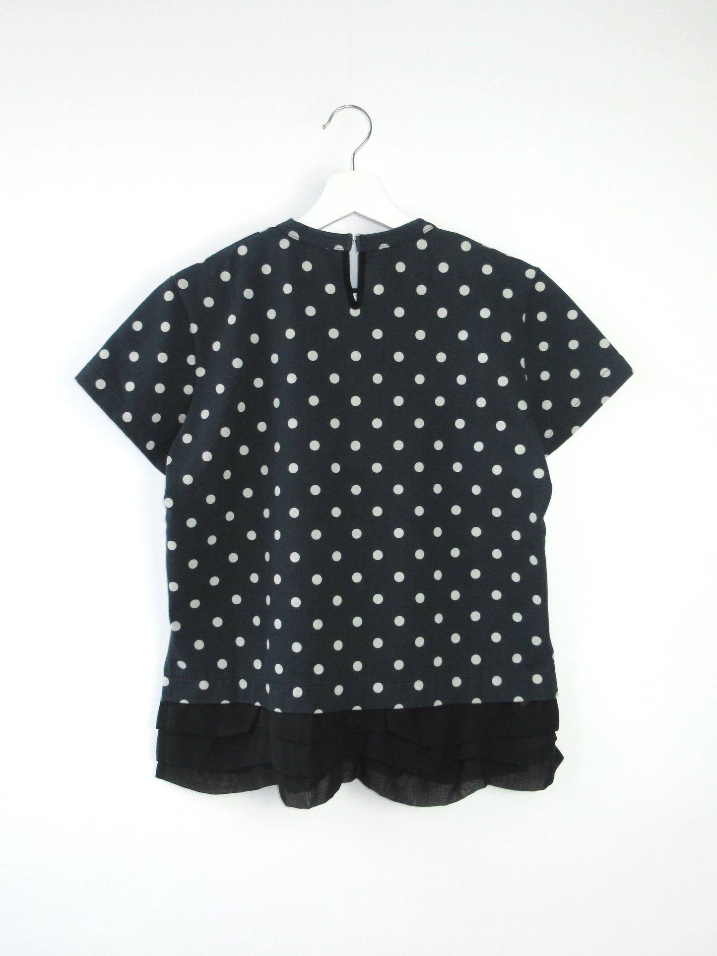 tricot COMME des GARÇONS oversize polka dots t-shirt