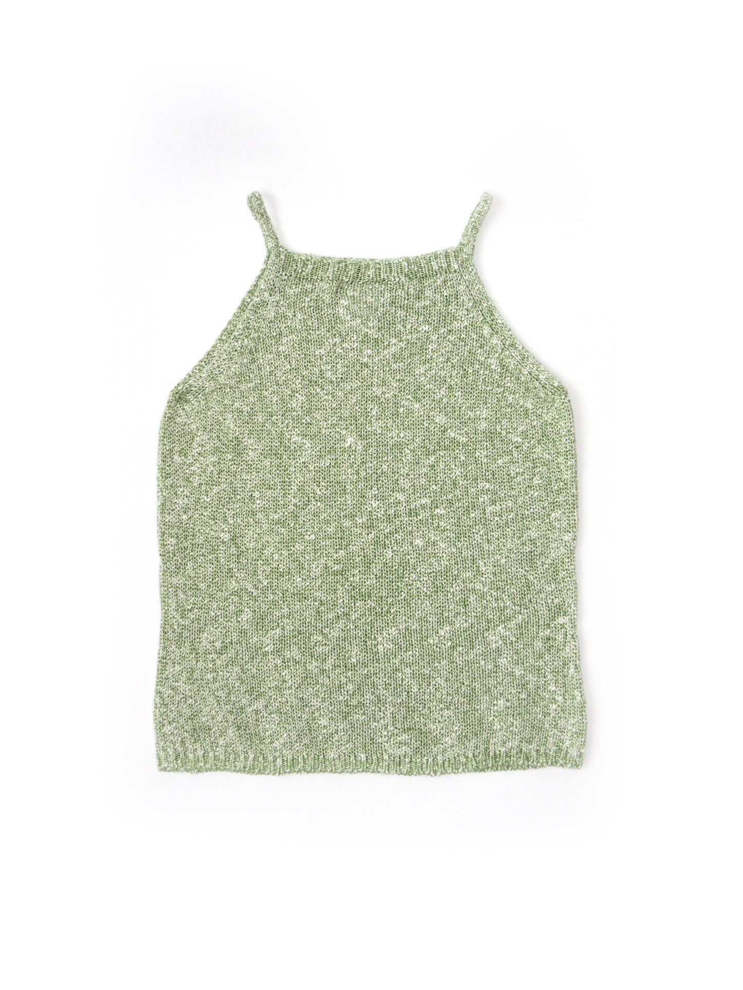 【used】pastel green american sleeve top