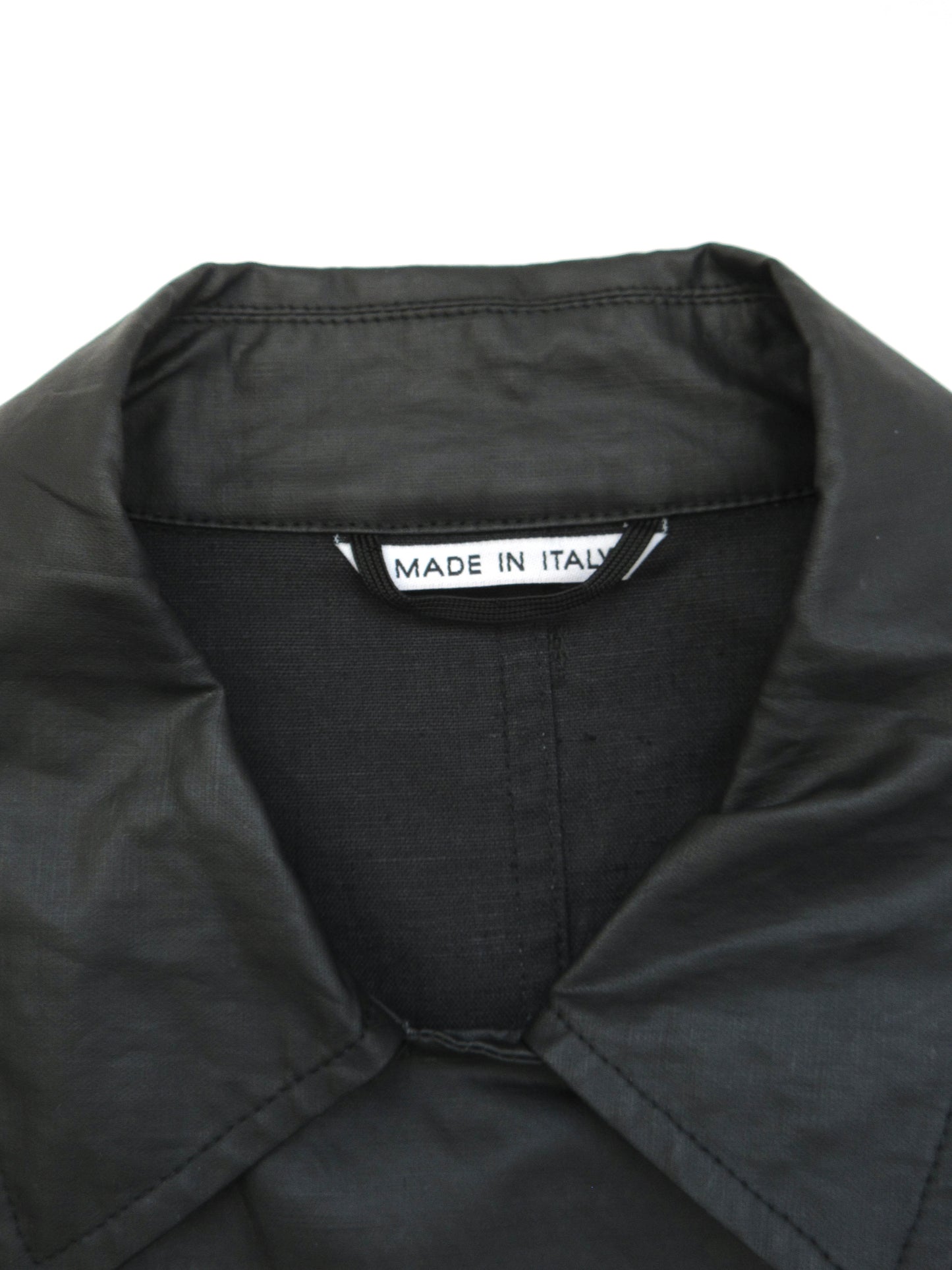 Italy faux leather jacket