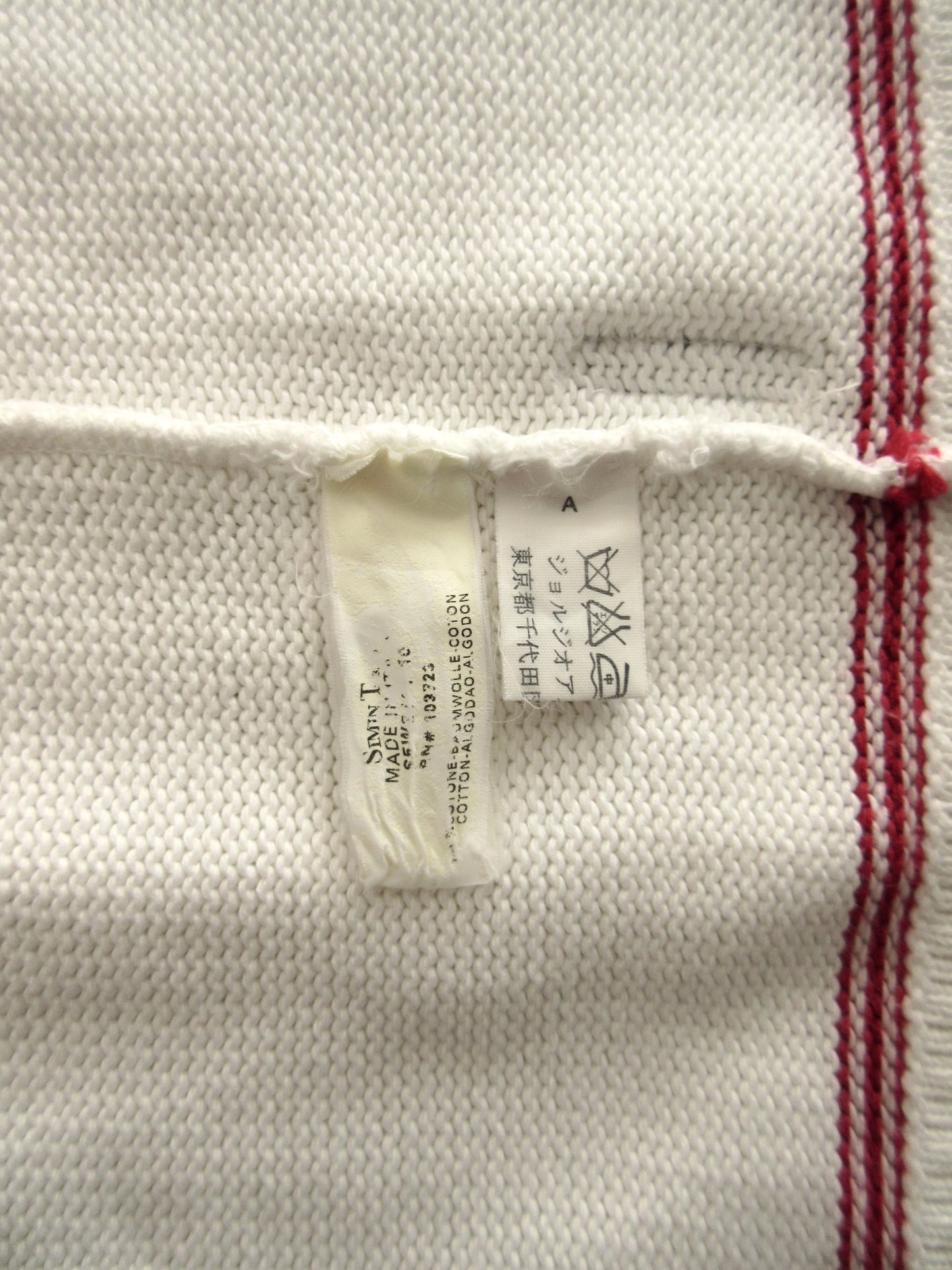 ARMANI JEANS number7 cotton knit