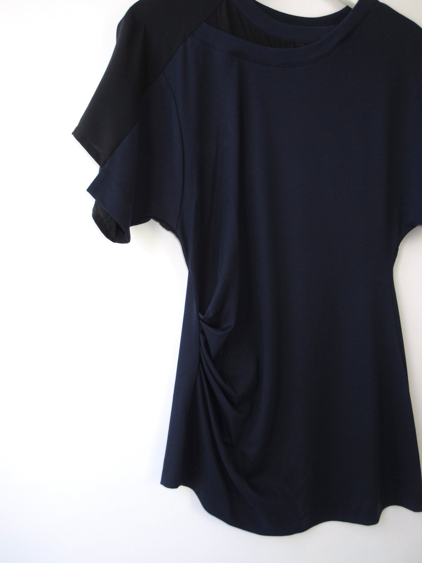 SPORTMAX drape asymmetry top