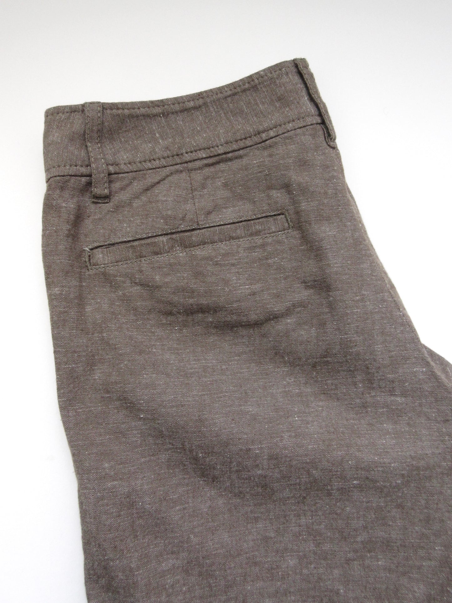 linen straight pants