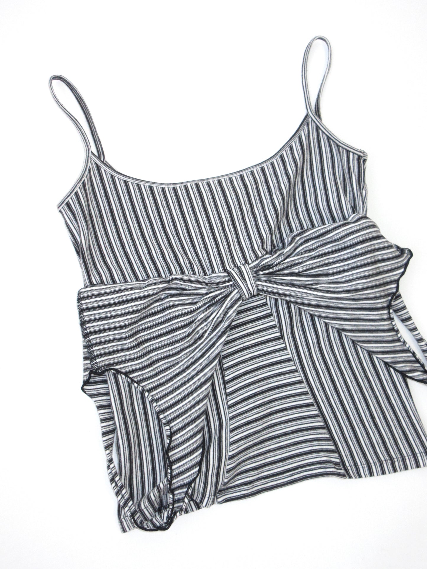 layered like stripe camisole