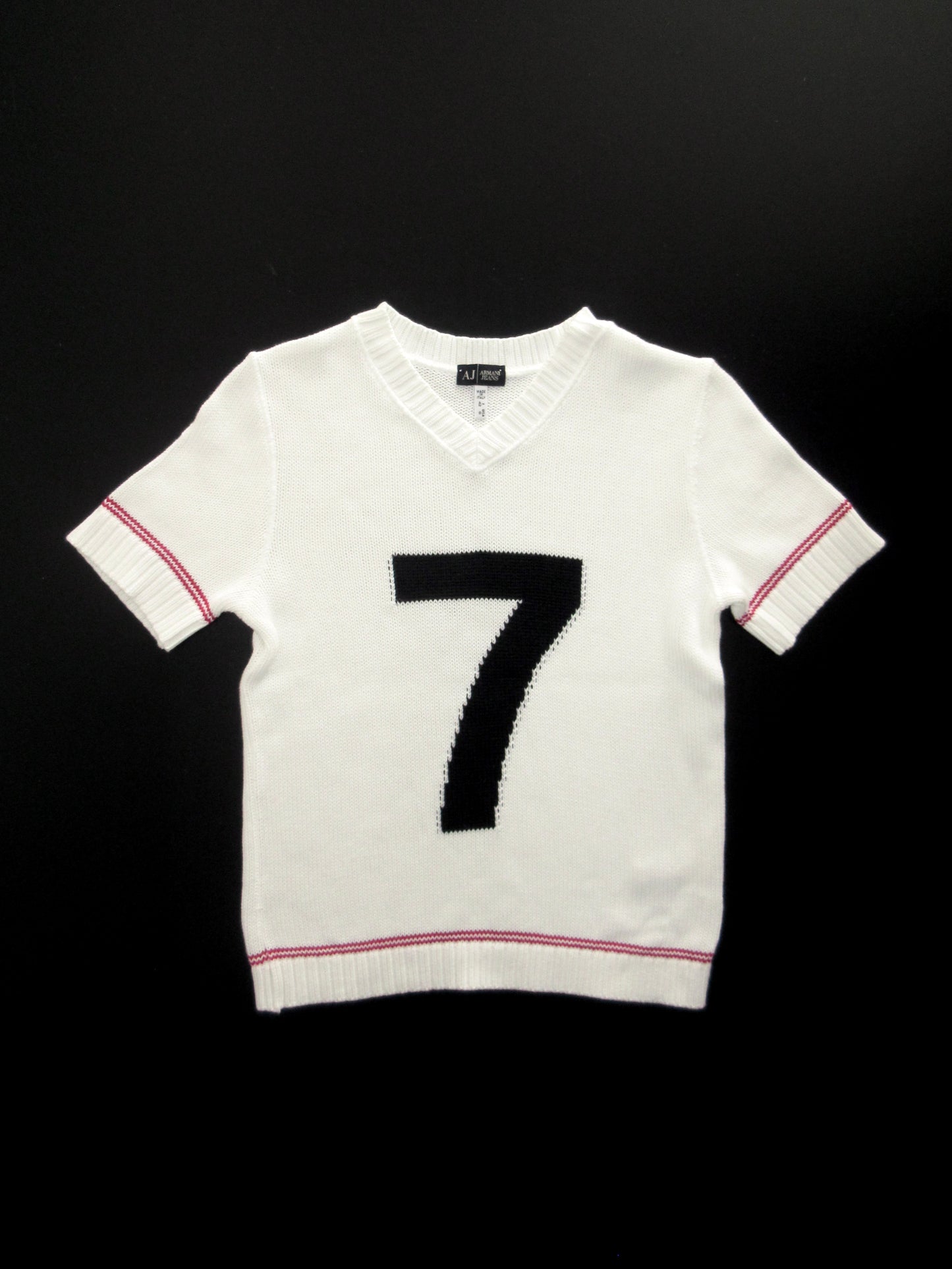 ARMANI JEANS number7 cotton knit