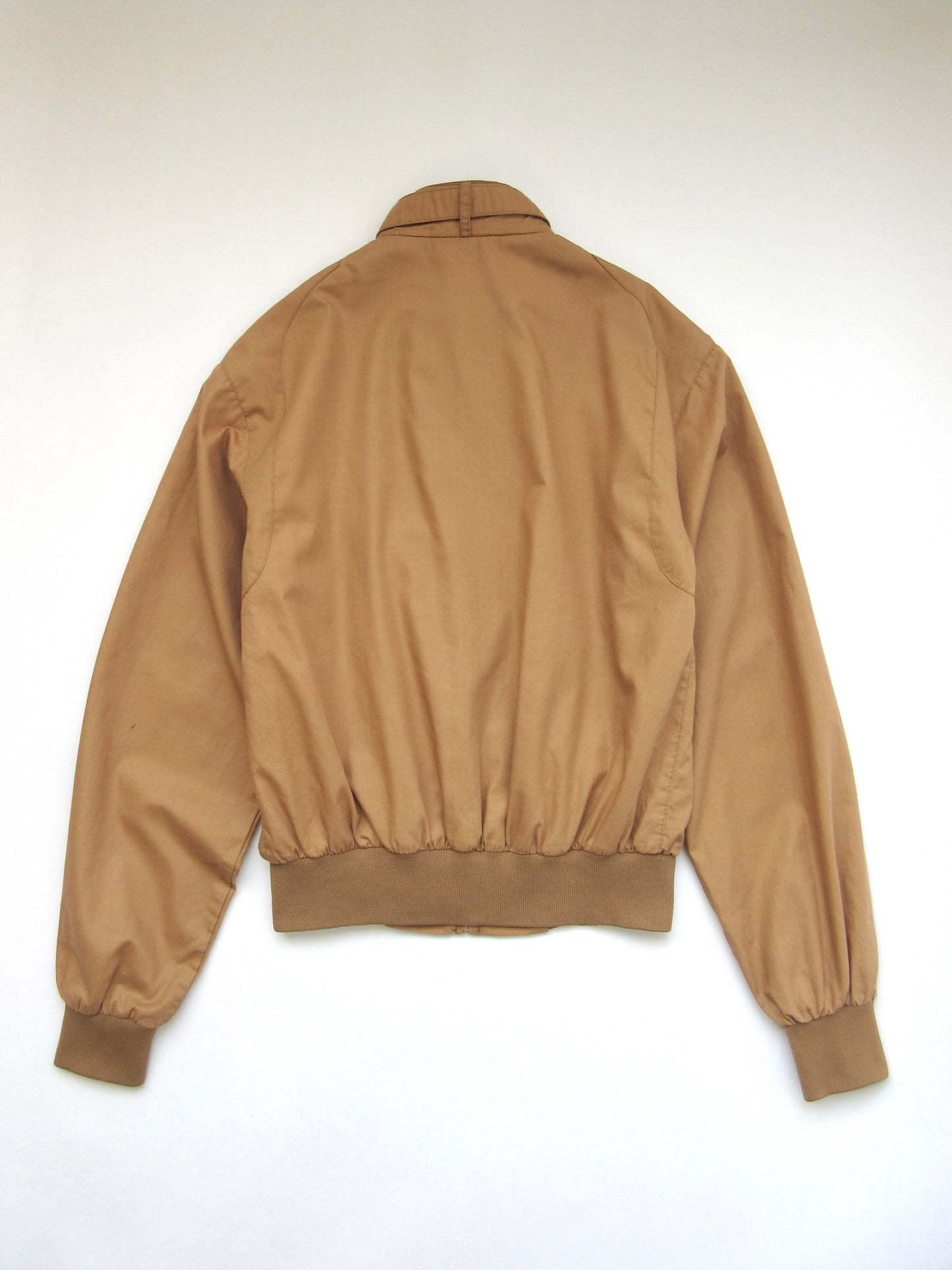 【used】camel bomber jacket