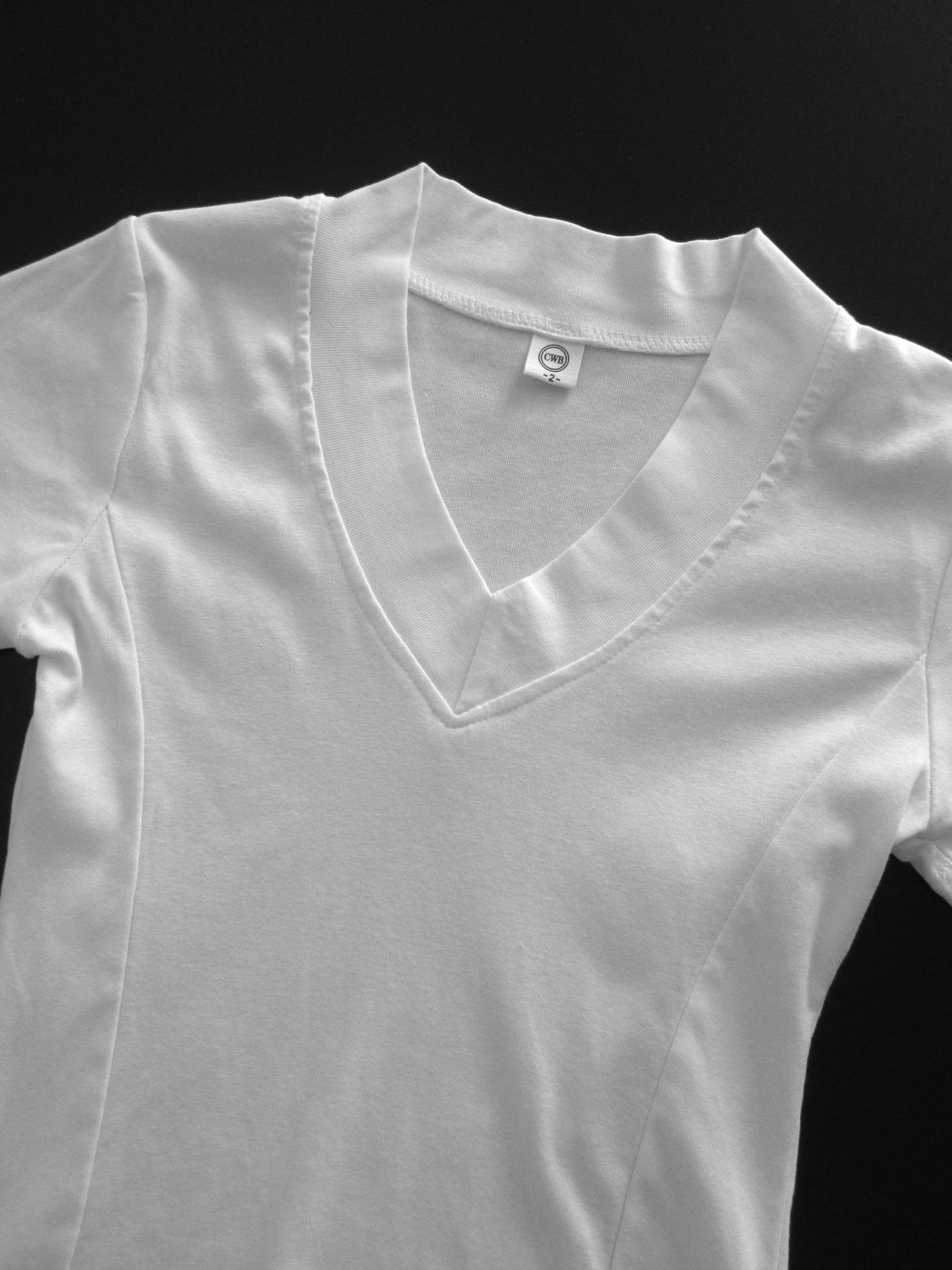 v neck fit t-shirt