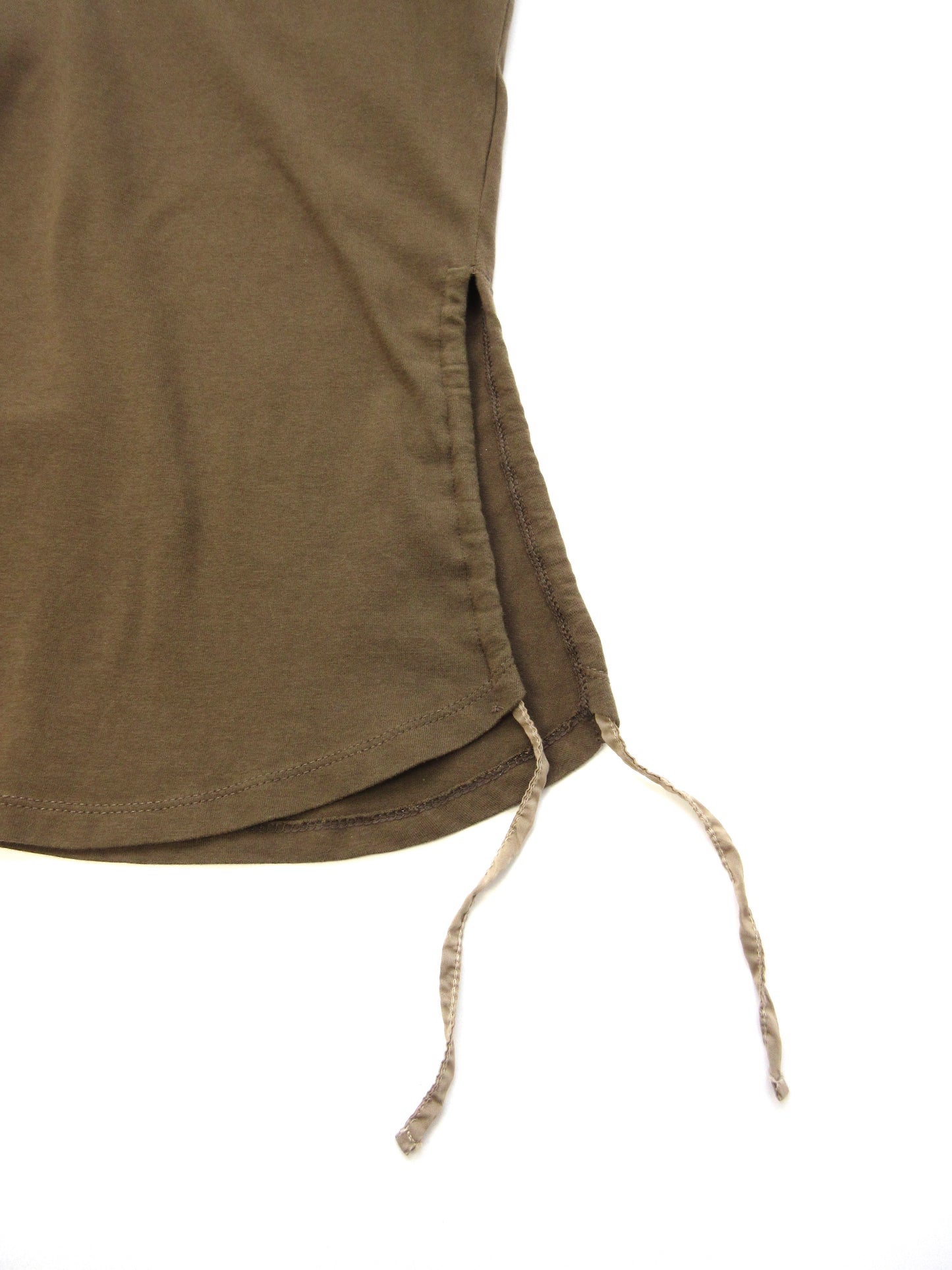 MaxMara frill side ribbon sleeveless top