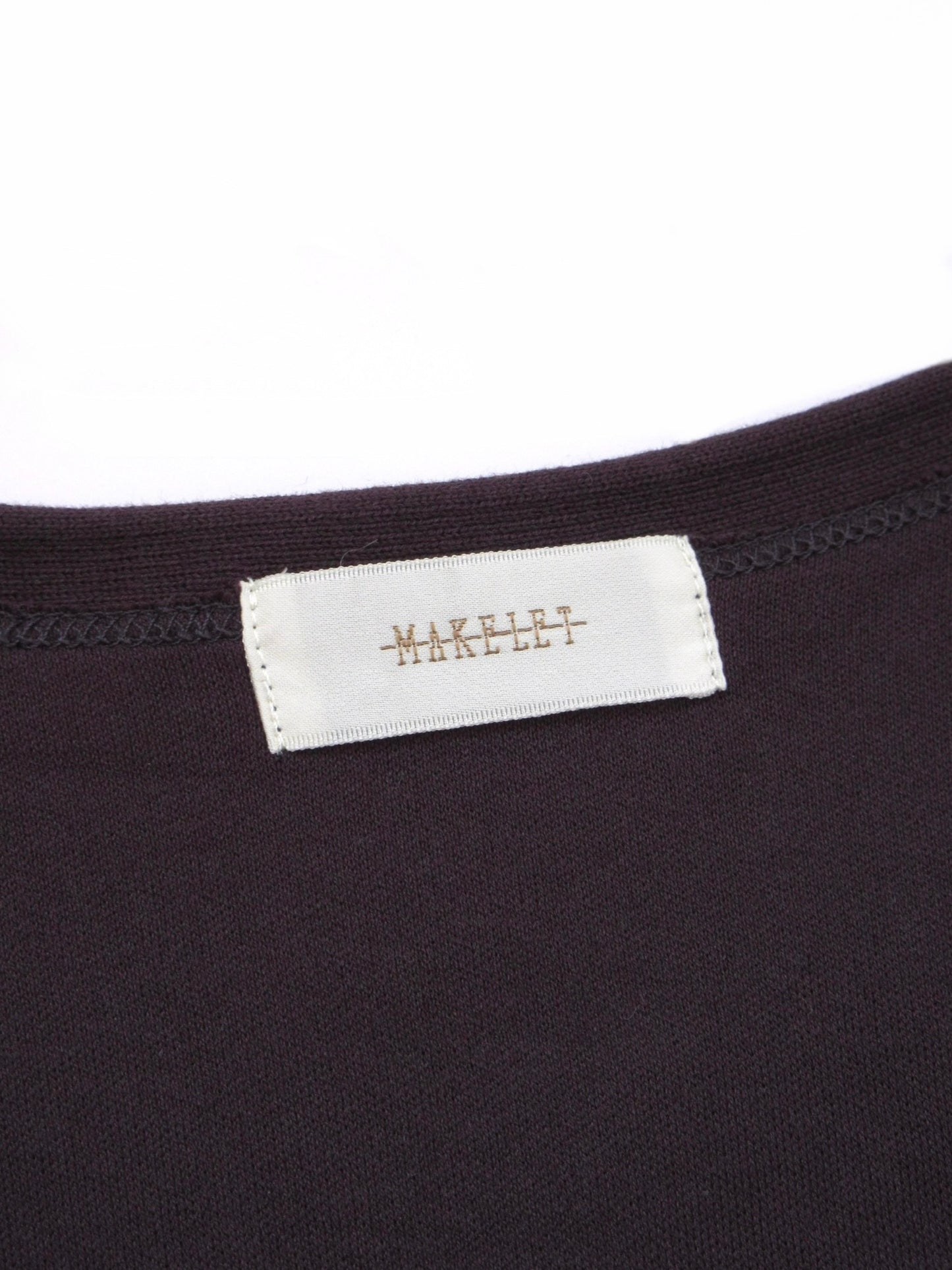 short sleeve u-neck cardigan