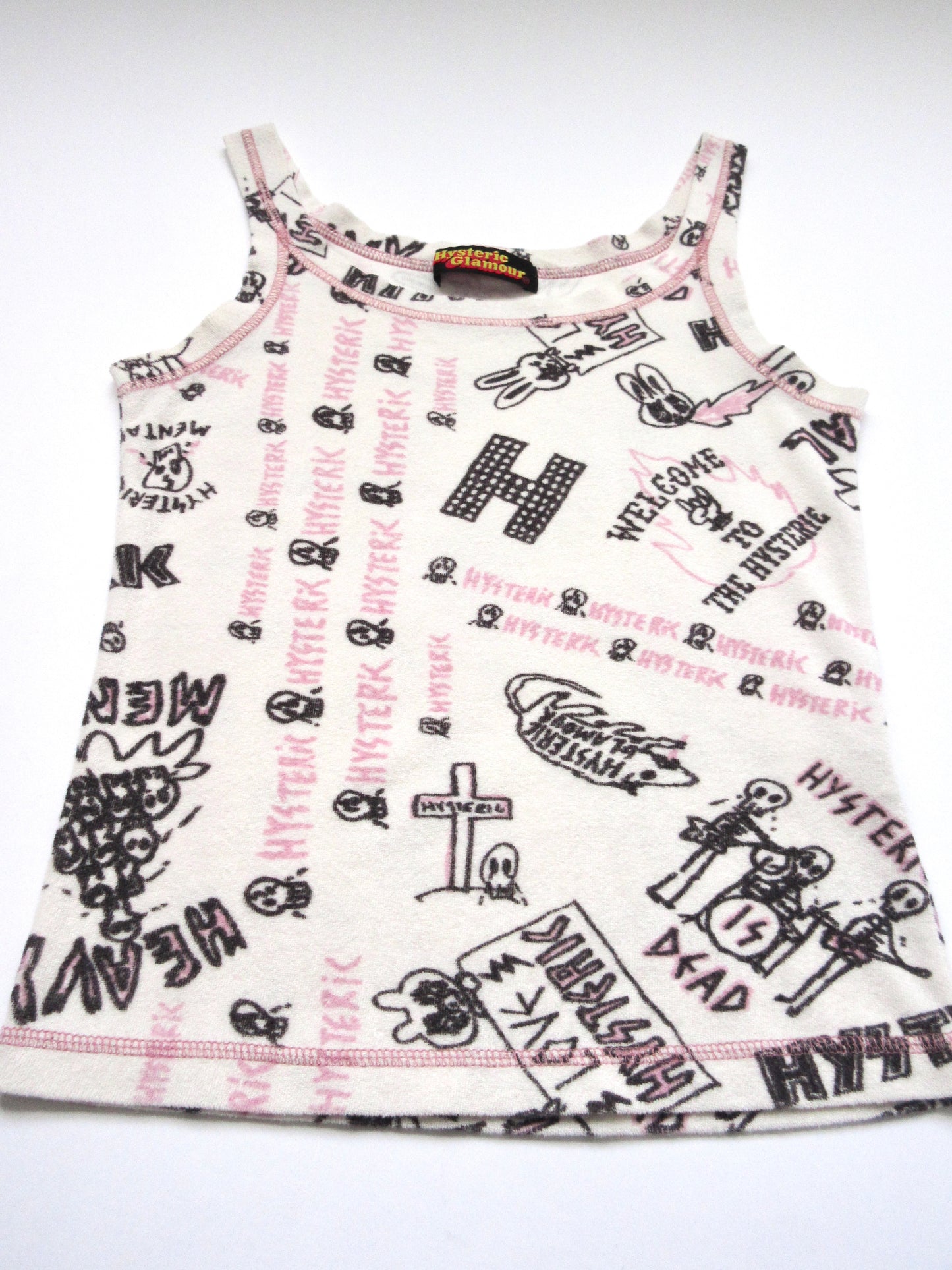 Hysteric Glamour graphics tank top