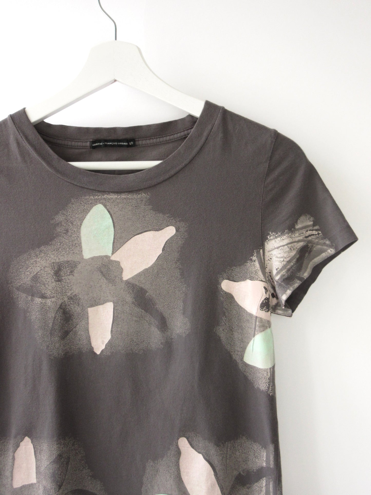 MARITHE+FRANÇOIS GIRBAUD flower pattern t-shirt