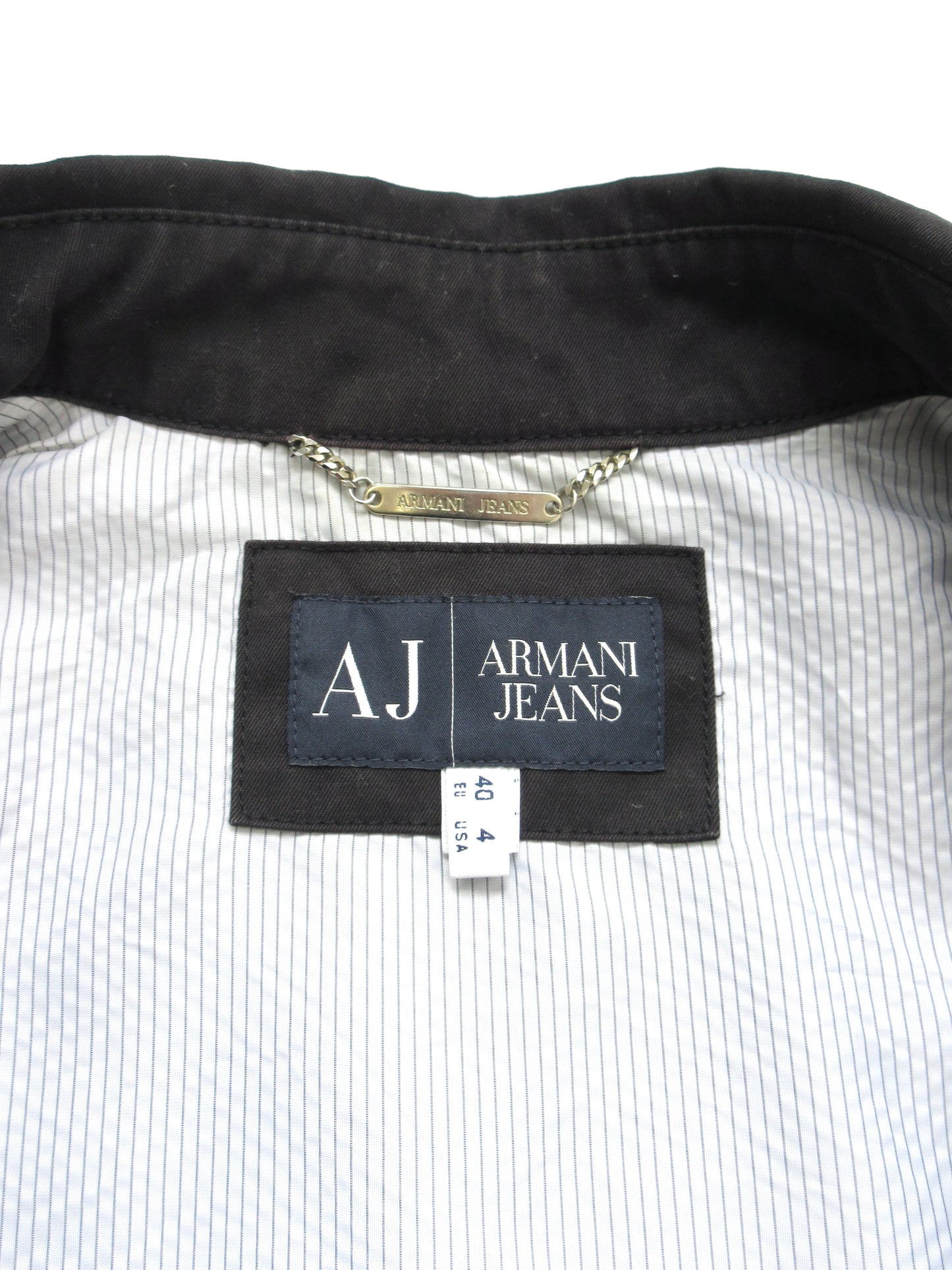 ARMANI JEANS trench jacket