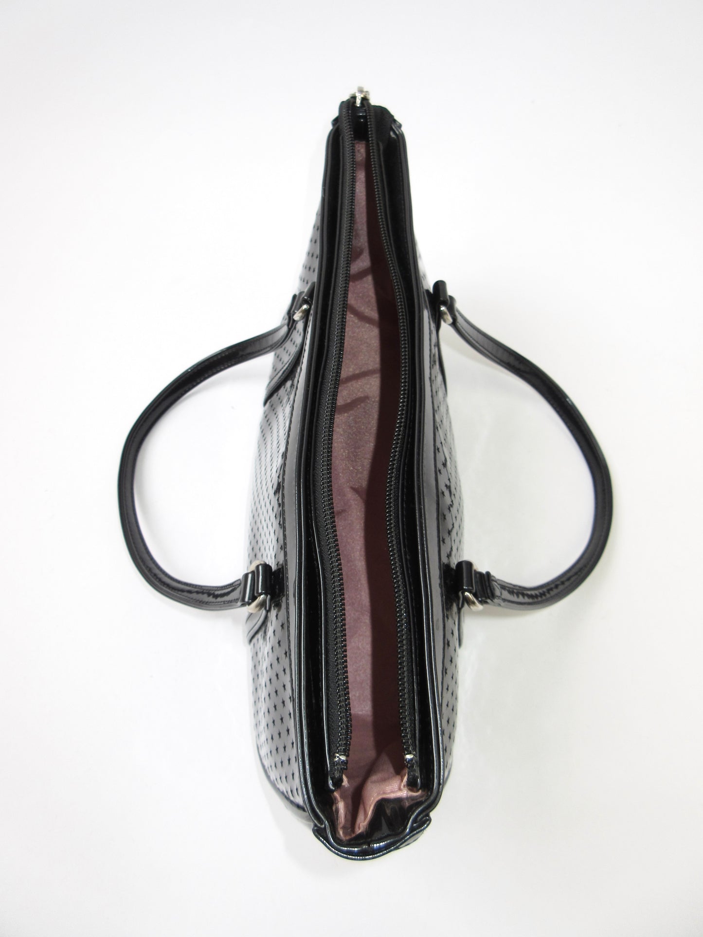 【used】agnes b. VOYAGE little star pattern handbag