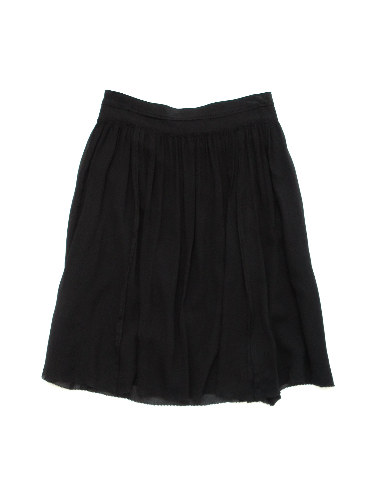 DKNY silk chiffon skirt