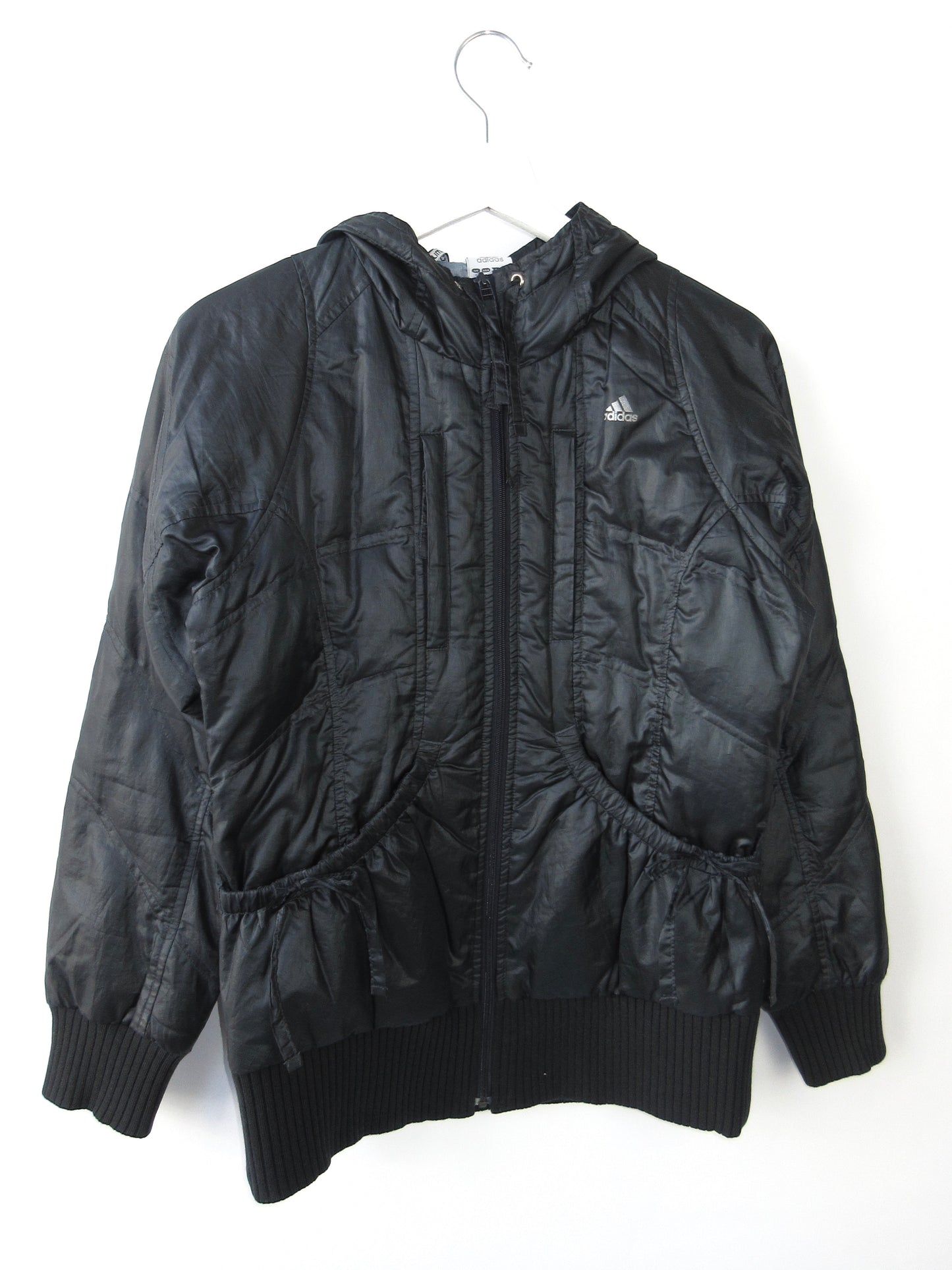 adidas ribbon point down jacket