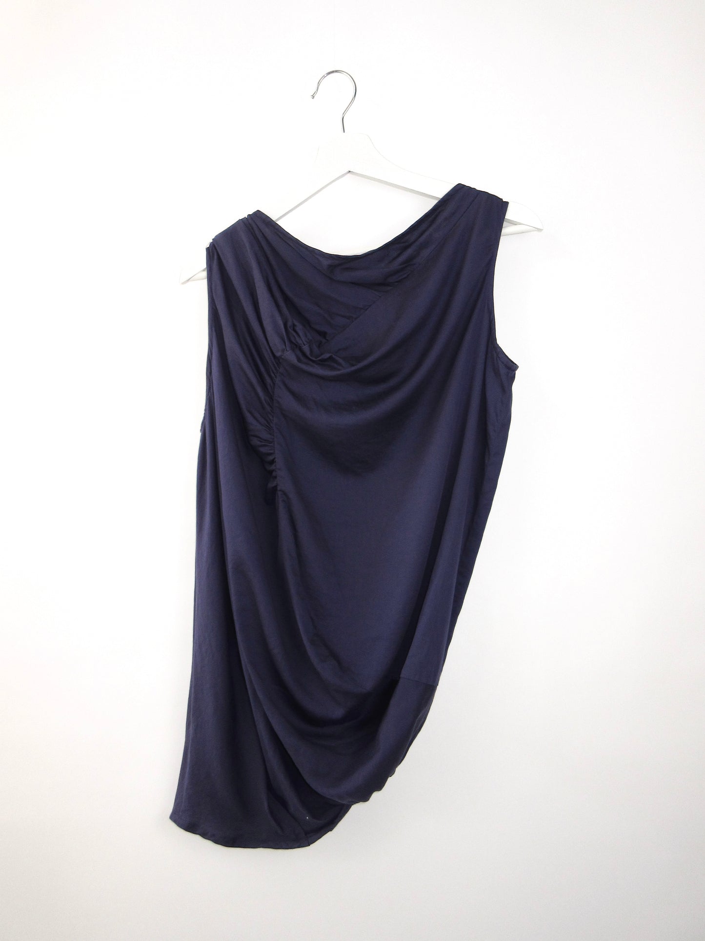 【used】gathering sleeveless top