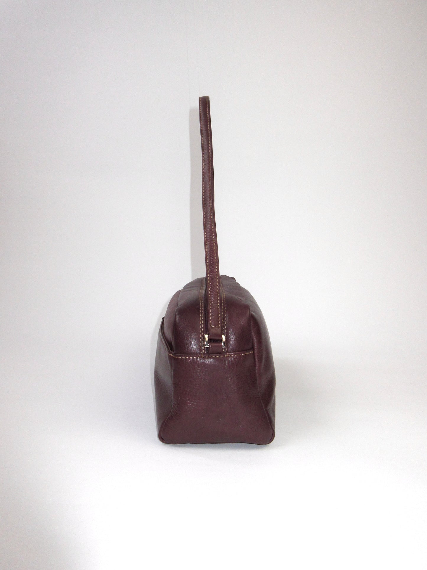 brown square shoulder bag