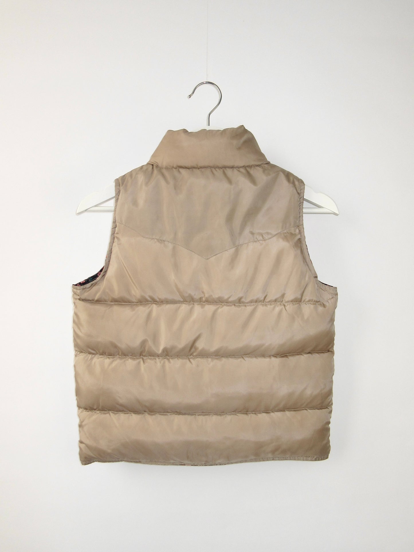 【used】reversible down vest