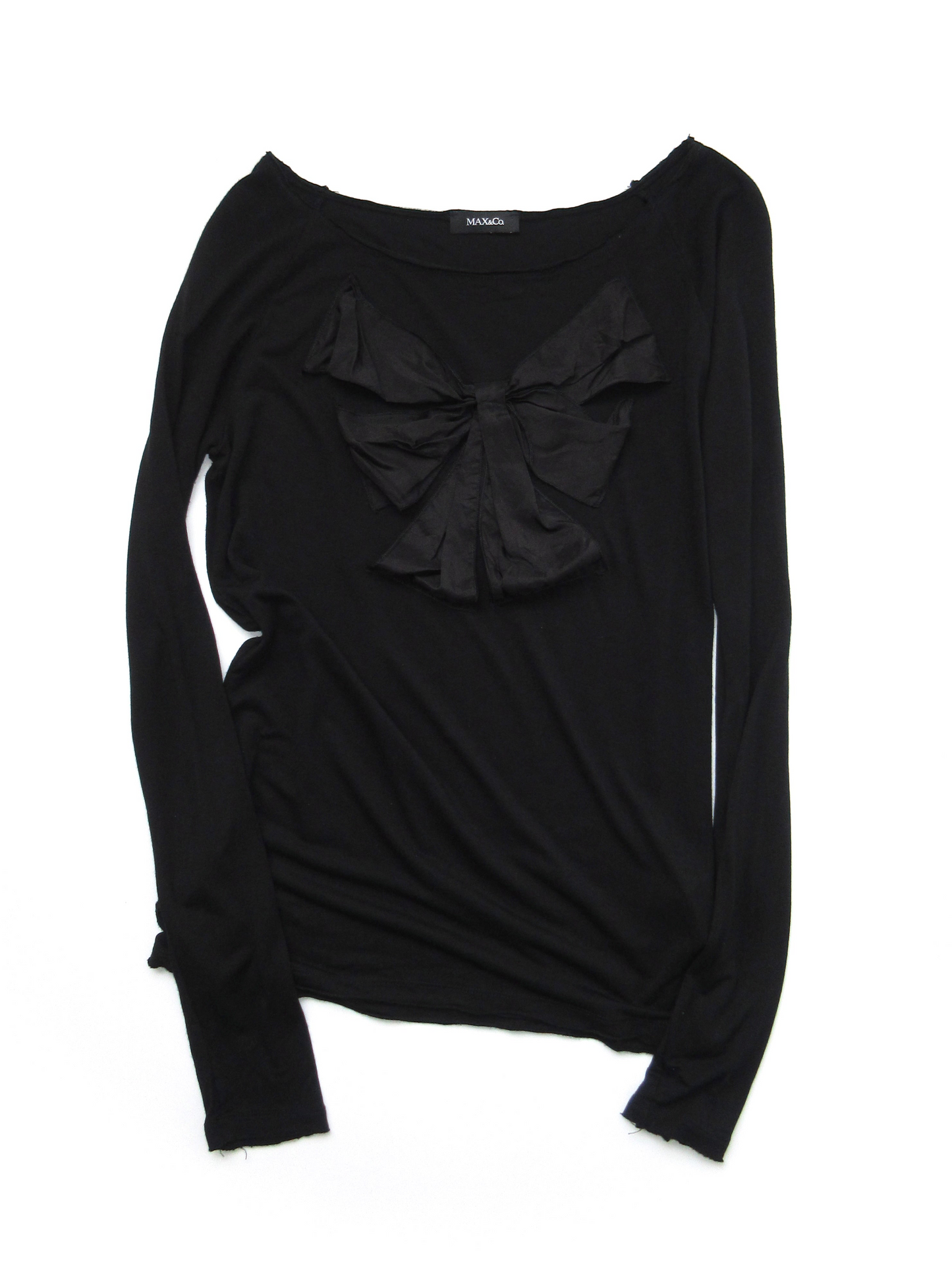 Max&Co. ribbon long sleeve top