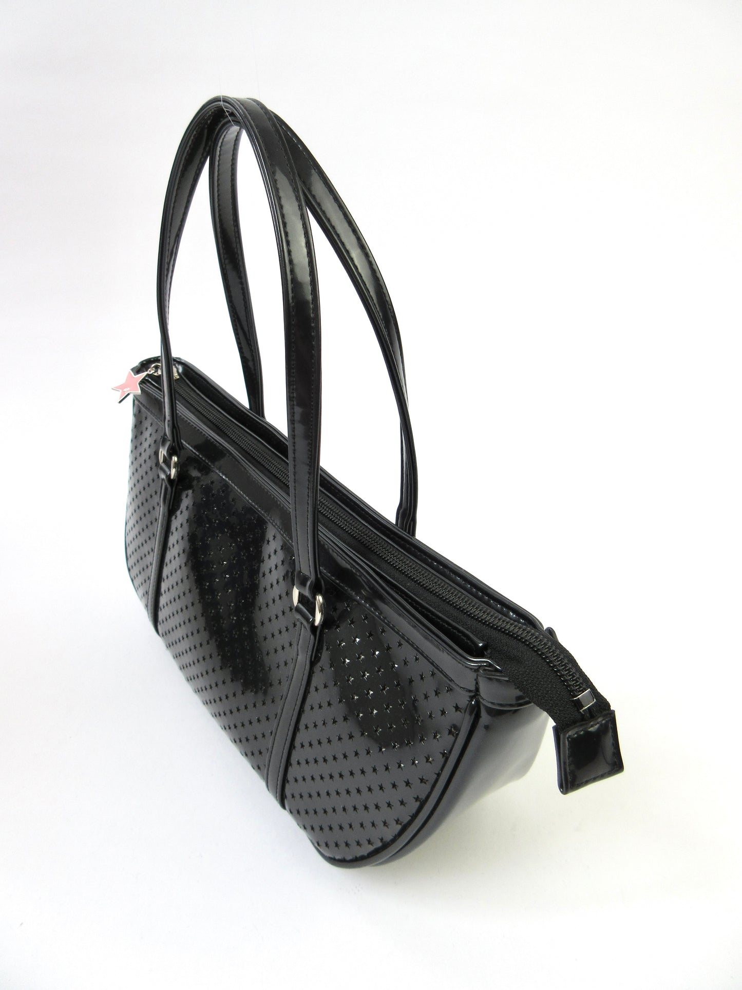 【used】agnes b. VOYAGE  little star pattern handbag