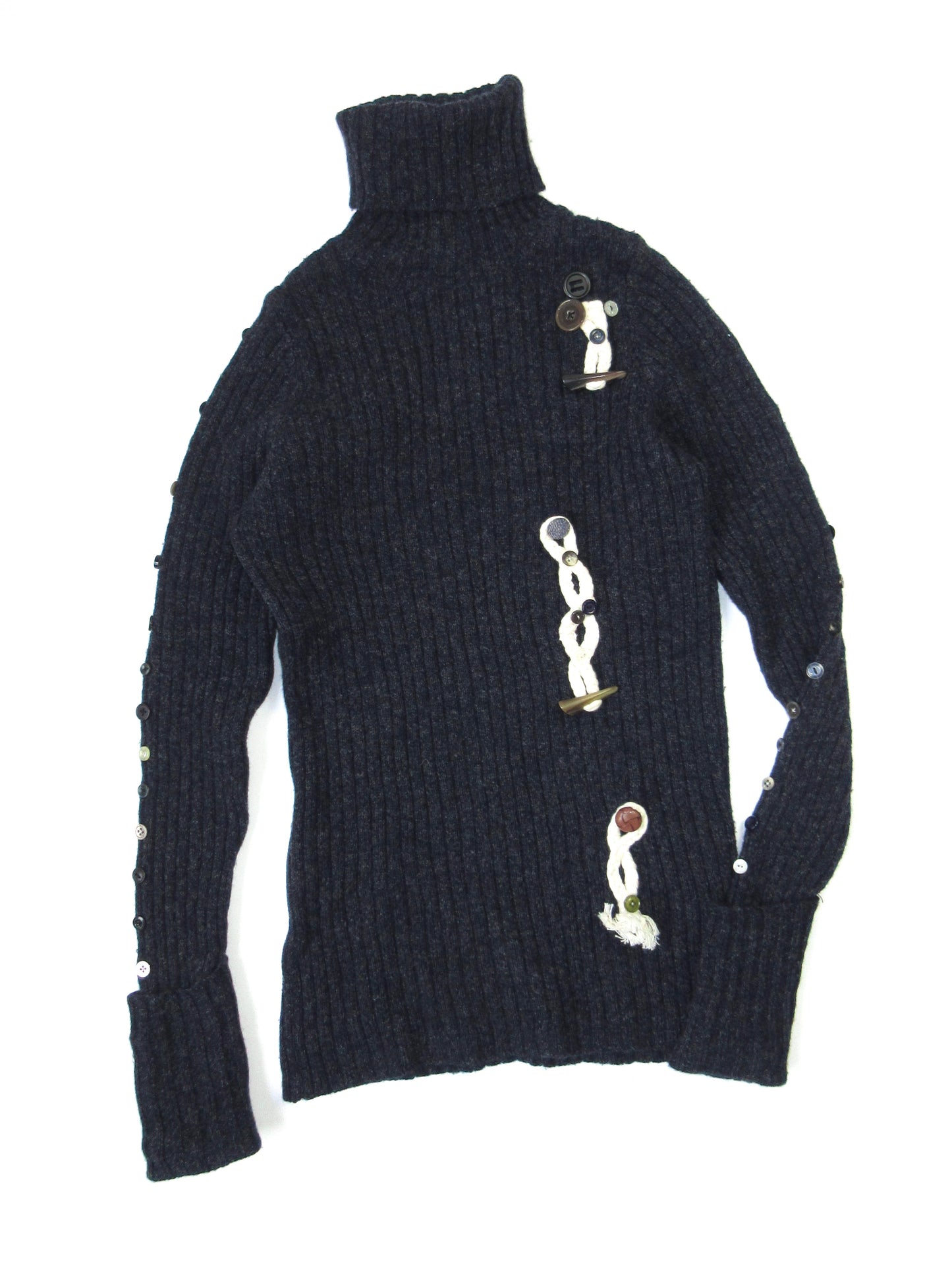 20 plait turtleneck sweater